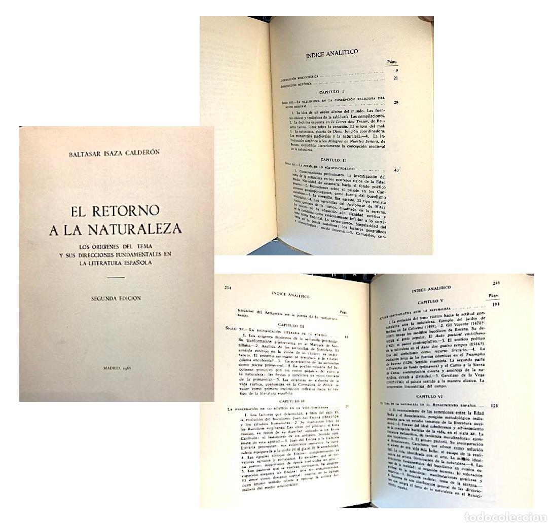 Livros em segunda m&atilde;o: El retorno a la naturaleza. (Los or&iacute;genes del tema, direcciones fundamentales en la literatura Isaza