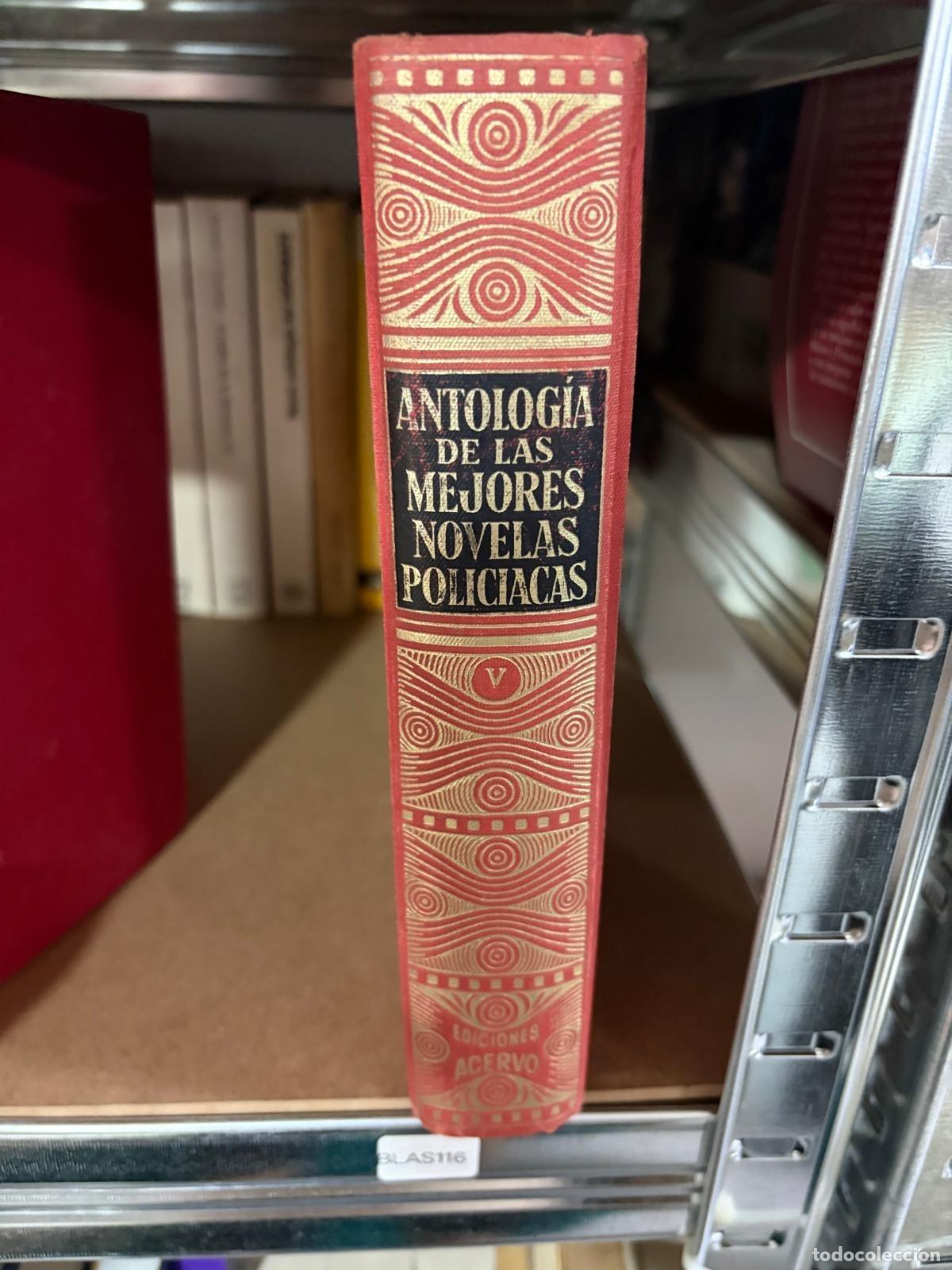 Libros de segunda mano: BLAS116 - Varios autores - Antolog&iacute;a de las mejores novelas policiacas. Quinta selecci&oacute;n - Acervo
