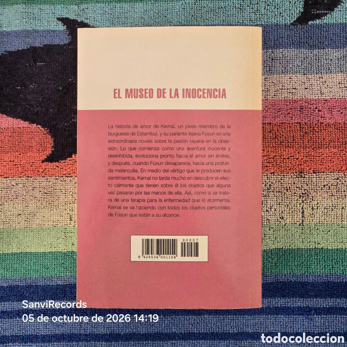 Libros de segunda mano: EL MUSEO DE LA INOCENCIA (ORHAN PAMUK) - Foto 2