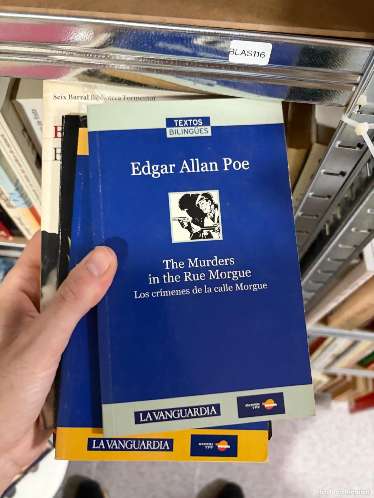 Libros de segunda mano: BLAS116 - Edgar Allan Poe - Los cr&iacute;menes de la calle Morgue - La Vanguardia