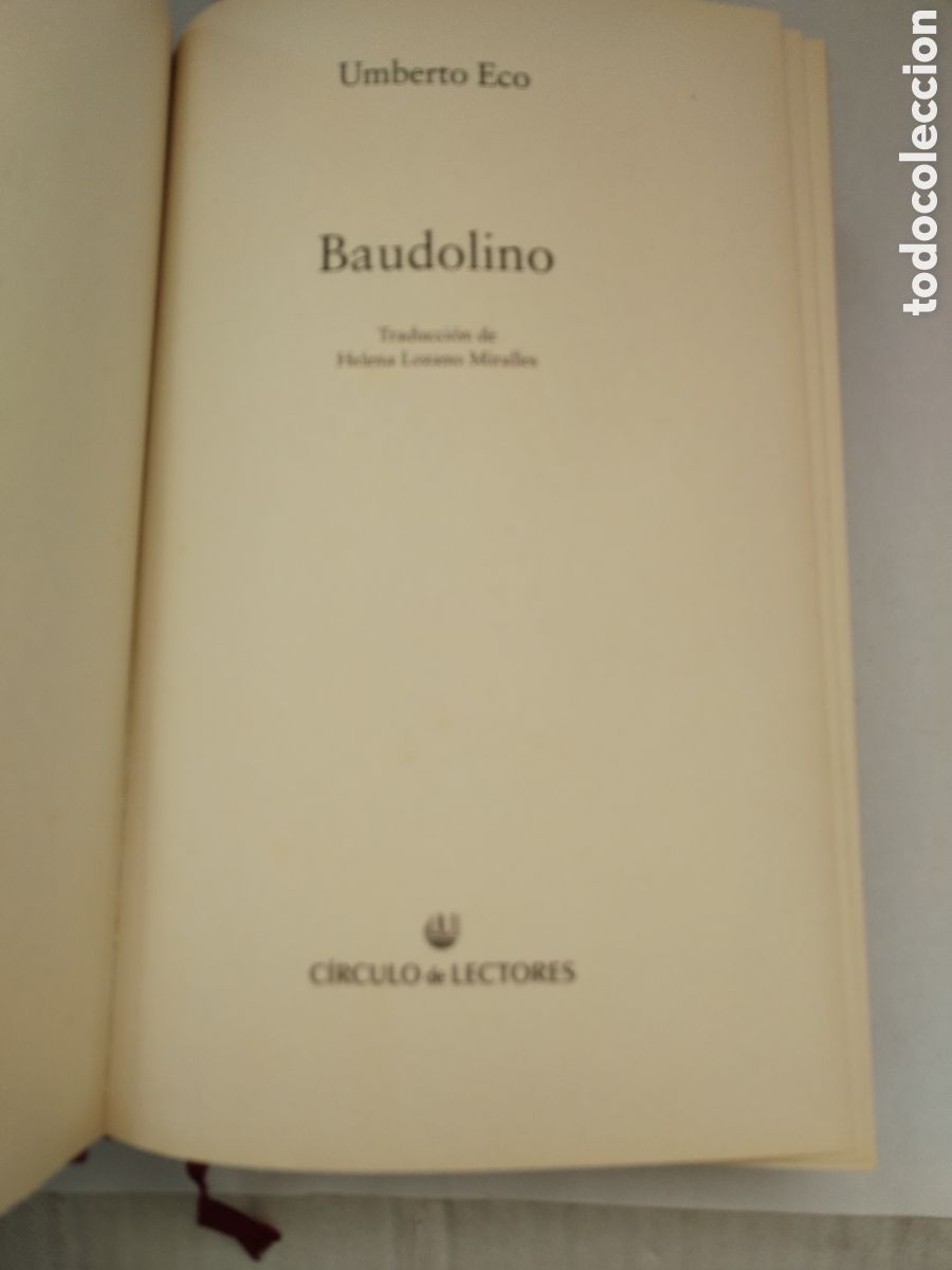 Libros de segunda mano: BAUDOLINO/UMBERTO ECO - Foto 2