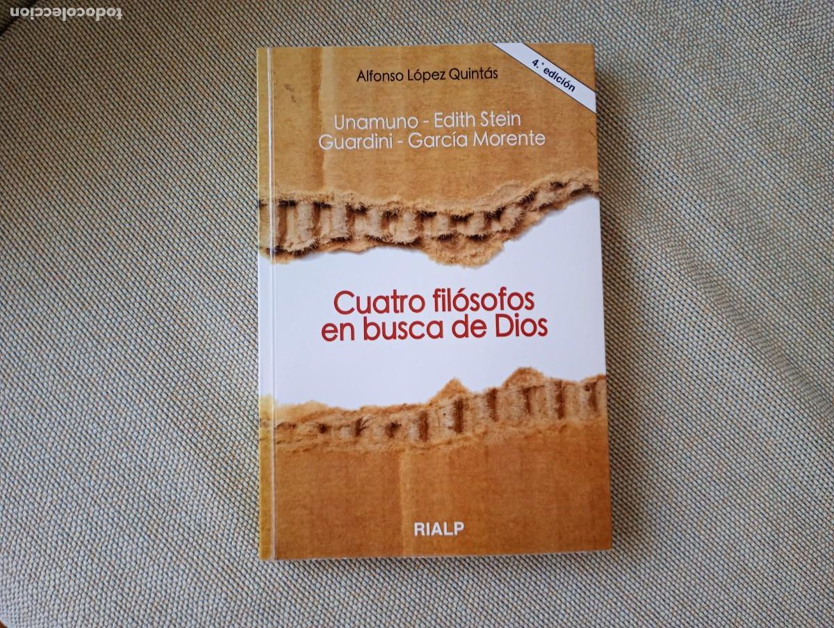 Libros de segunda mano: CUATRO FILOSOFOS EN BUSQUEDA DE DIOS