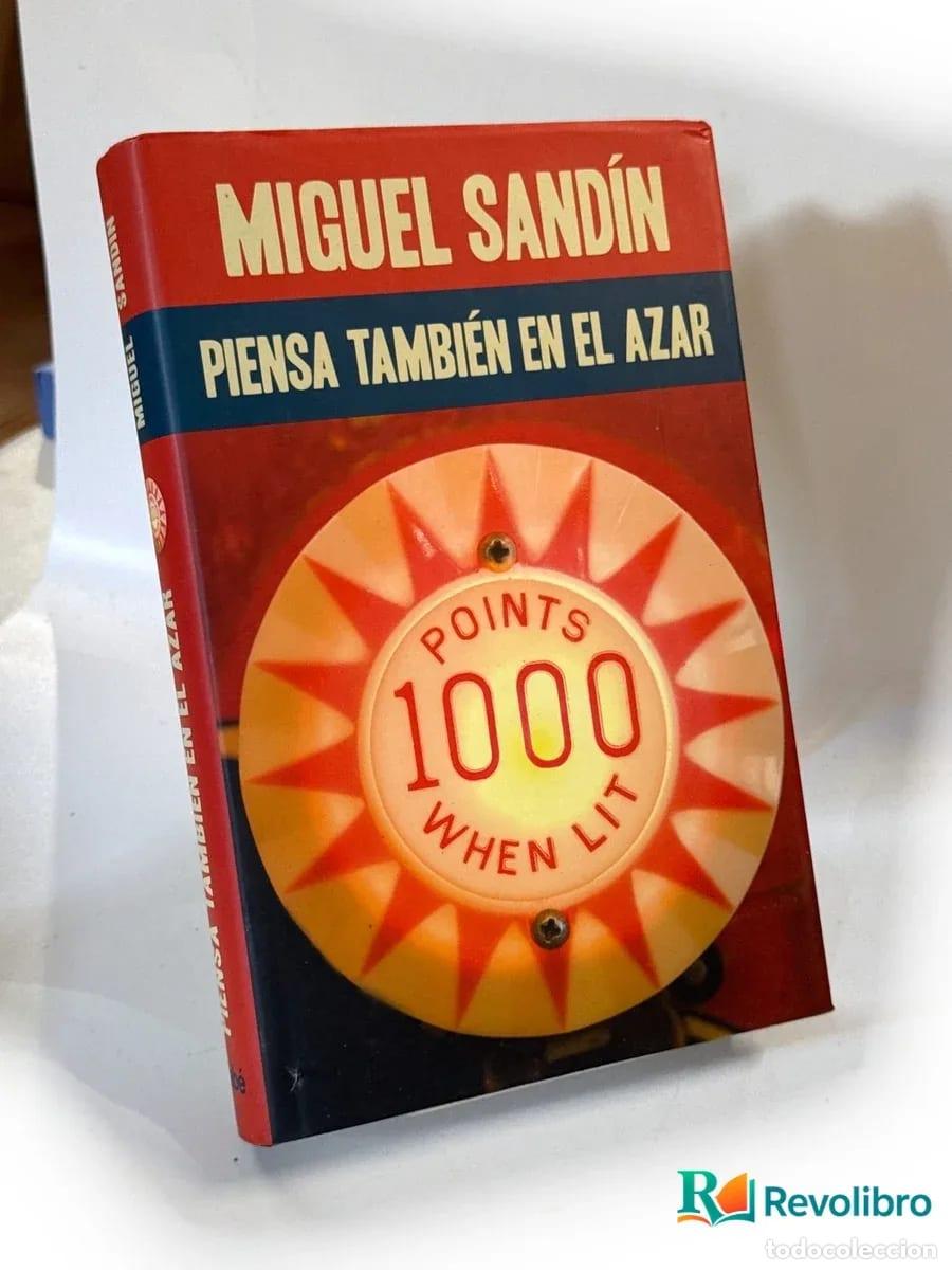 Libros de segunda mano: Piensa tambi&eacute;n en el azar - Miguel Sand&iacute;n