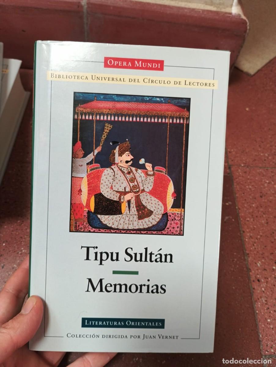 Libros de segunda mano: Tipu Sult&aacute;n: Memorias (Tapa dura, Colecci&oacute;n: Opera Mundi)