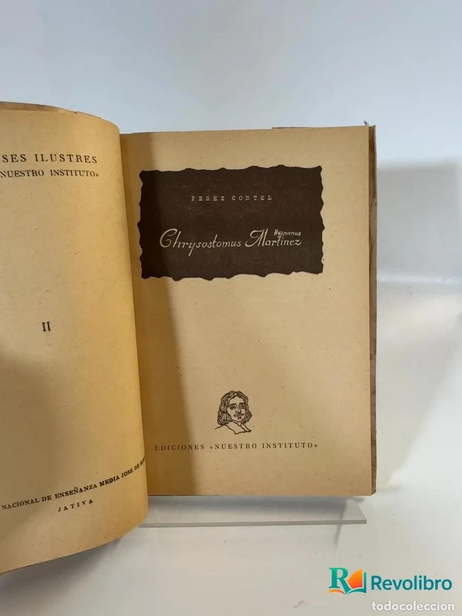 Libros de segunda mano: Chrysostomus Mart&iacute;nez - P&eacute;rez Contel - Foto 3