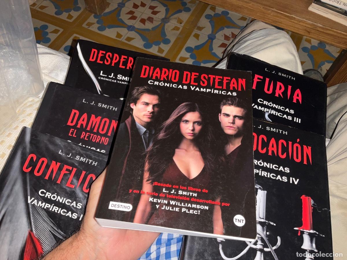 Libros de segunda mano: Diario de Stefan L J Smith Cr&oacute;nicas vamp&iacute;ricas m&aacute;s furia,invocaci&oacute;n,despertar, conflicto, damon