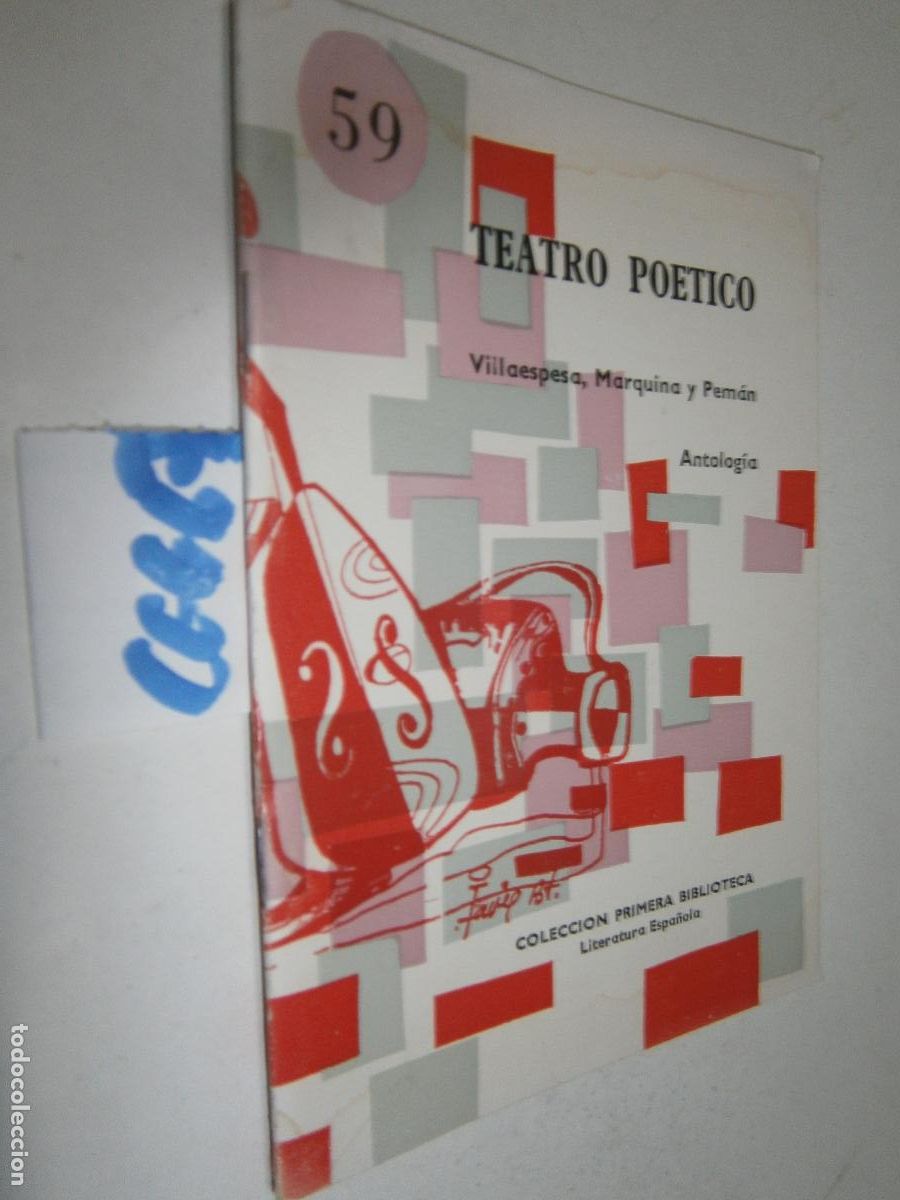 Libros de segunda mano: --- TEATRO POETICO ---