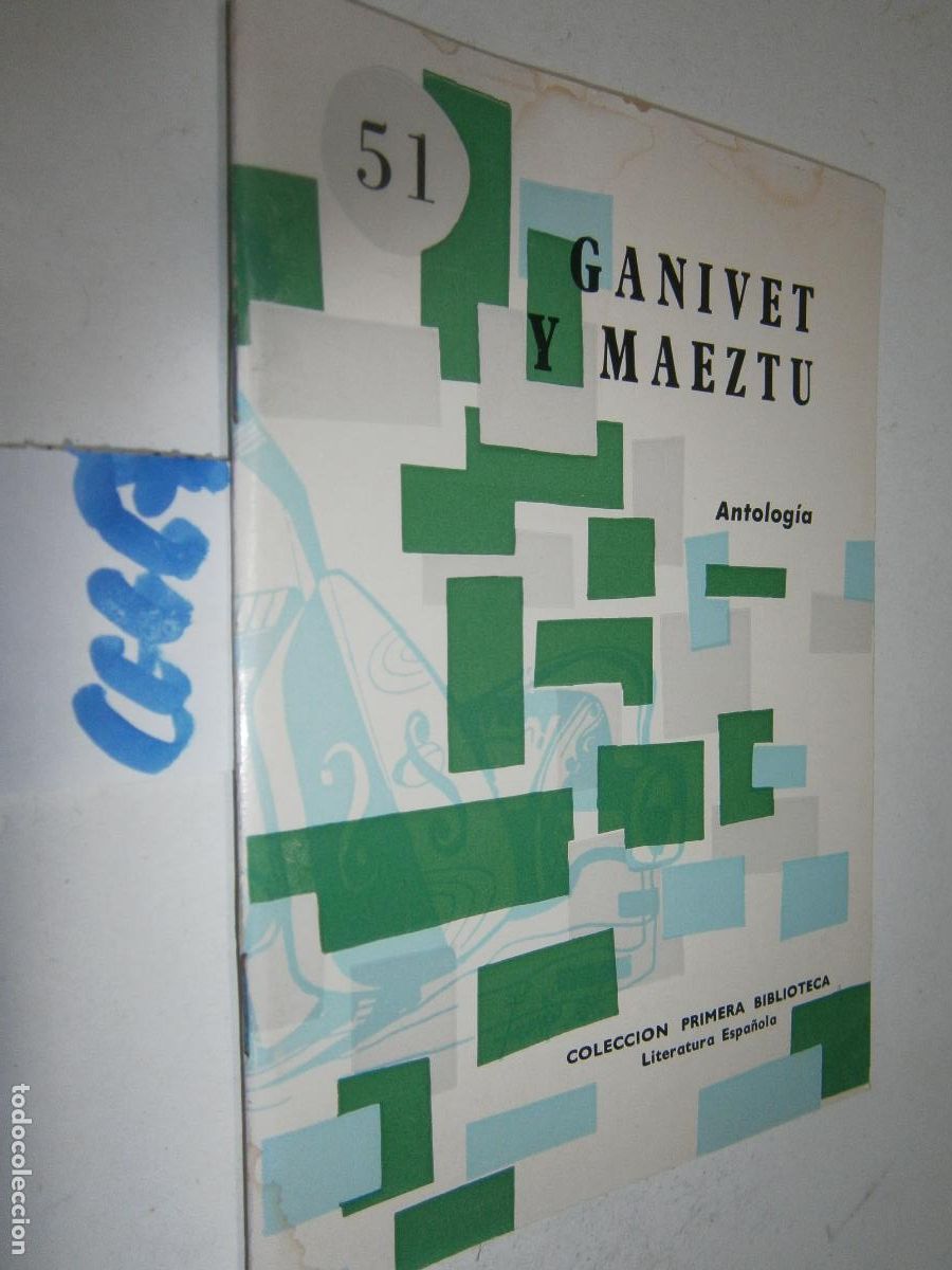 Libros de segunda mano: ANGEL GANIVET Y RAMIRO DE MAEZTU