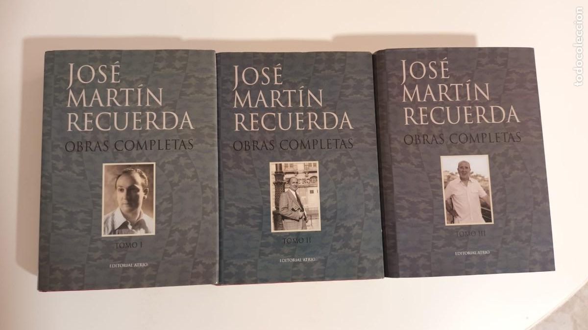 Libros de segunda mano: Obras Completas Jos&eacute; Mart&iacute;n Recuerda