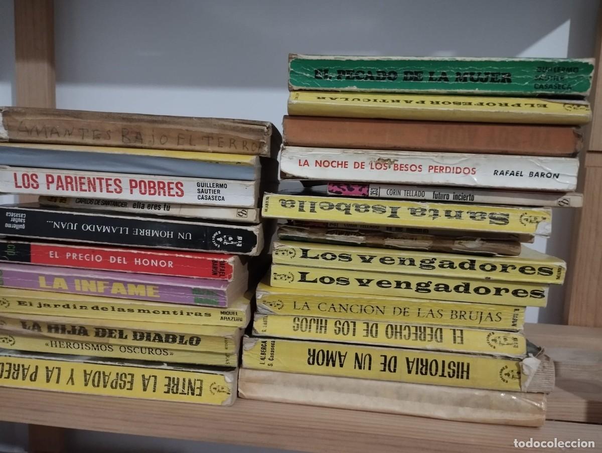 Libros de segunda mano: novelas romanticas antiguas