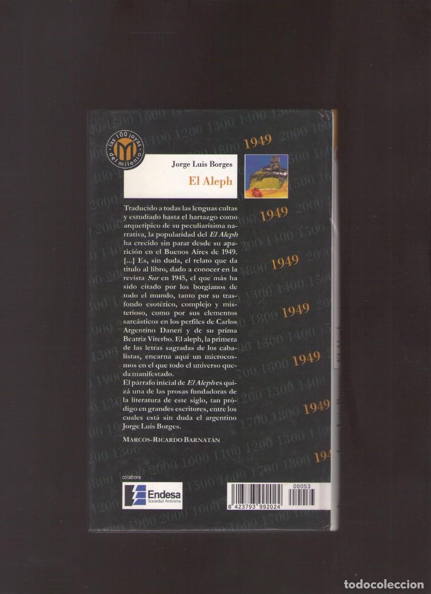 Libros de segunda mano: Bd. El Aleph (Jorge Luis Borges) - Foto 2