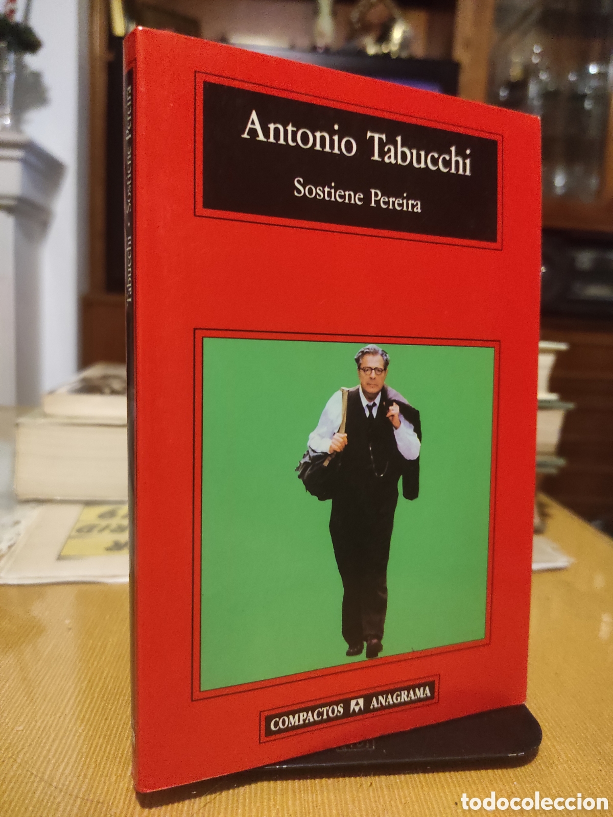 Libros de segunda mano: Sostiene Pereira. Antonio Tabucchi. Anagrama(PEDIDO MINIMO 10&euro;)