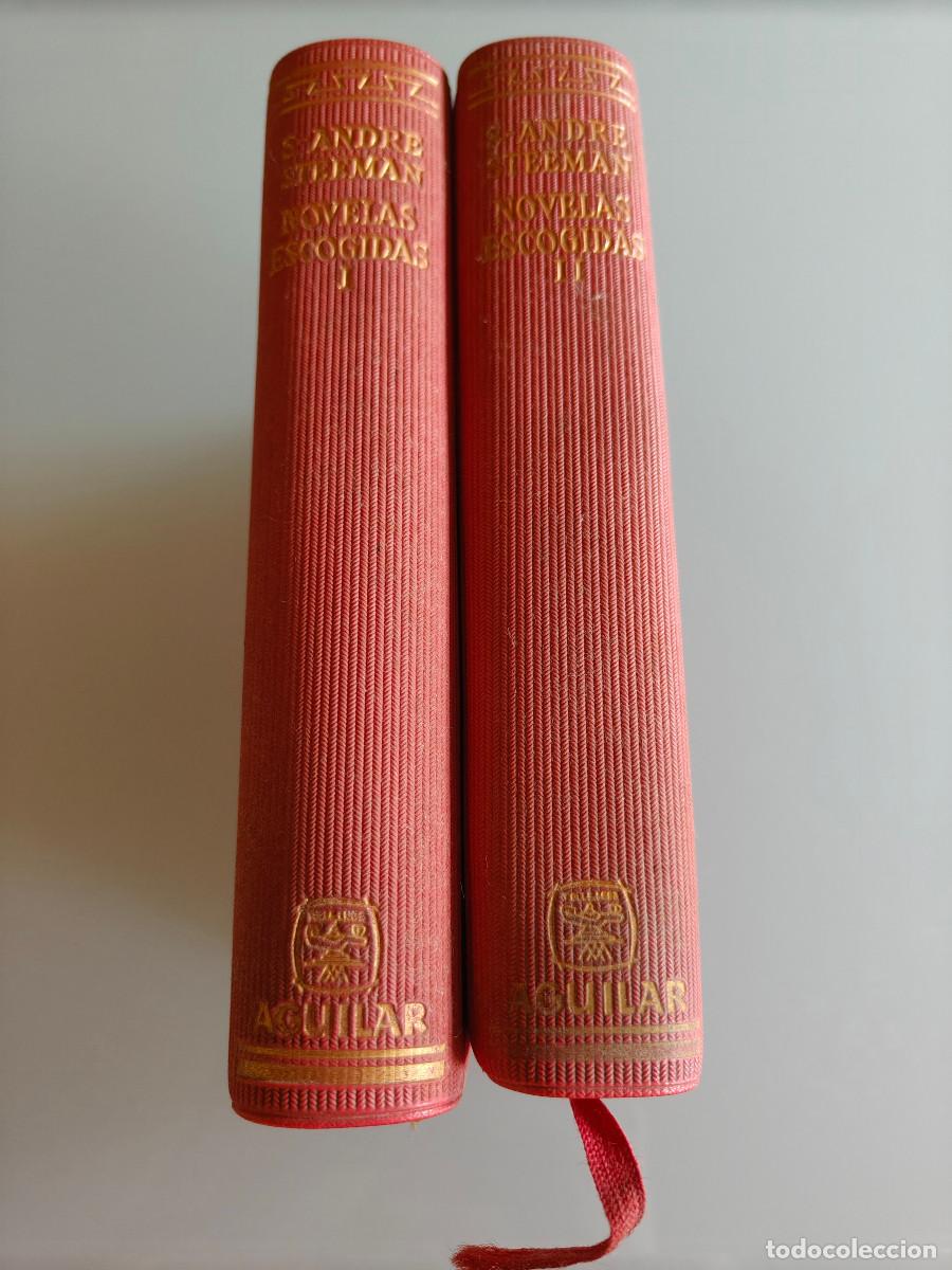 Libros de segunda mano: Stanislas Andre Steeman Novelas escogidas Tomos I y II. Aguilar. 1962
