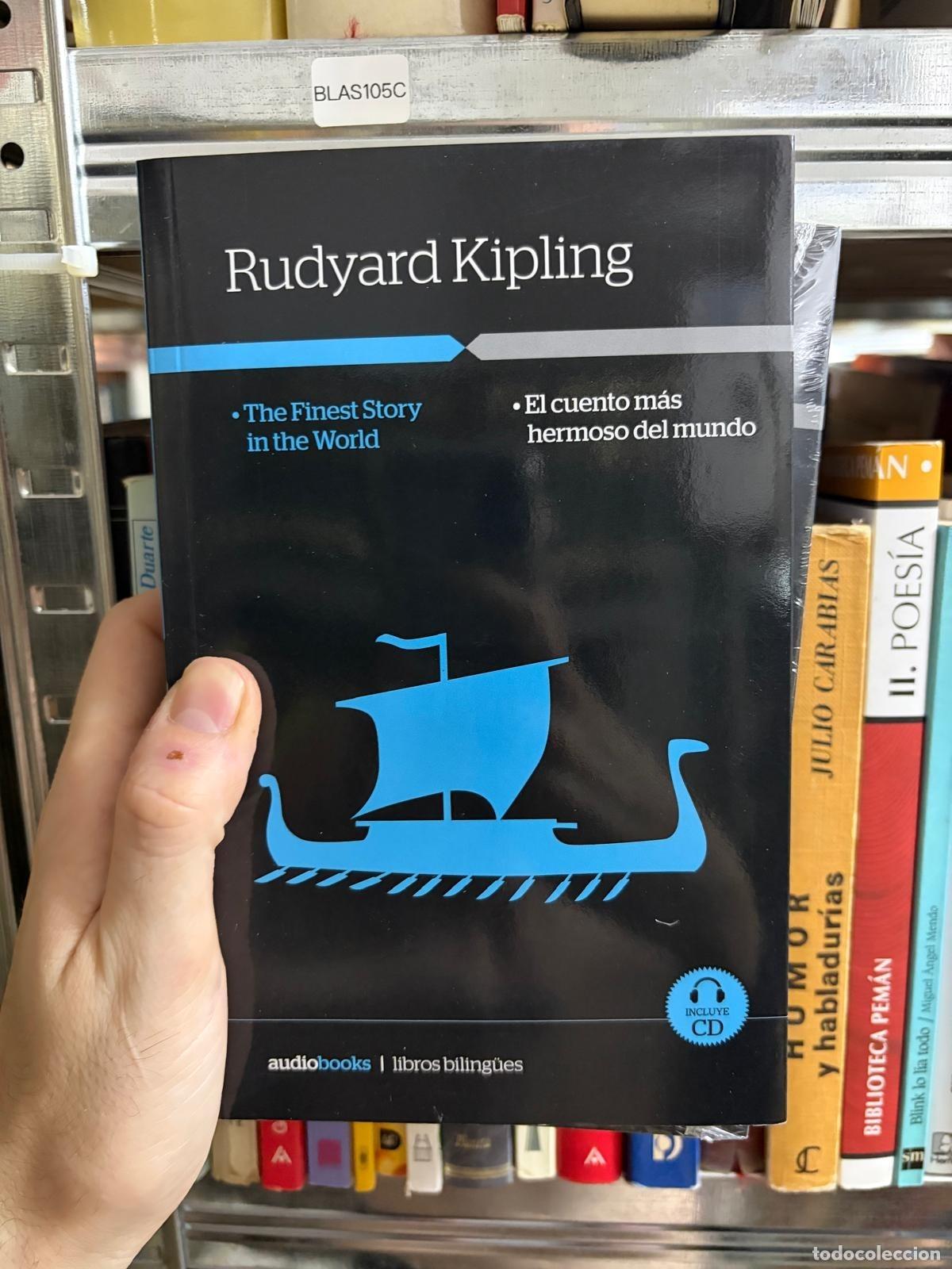 Libros de segunda mano: BLAS105C - Rudyard Kipling - El cuento m&aacute;s hermoso del mundo - Audiobooks | libros biling&uuml;es