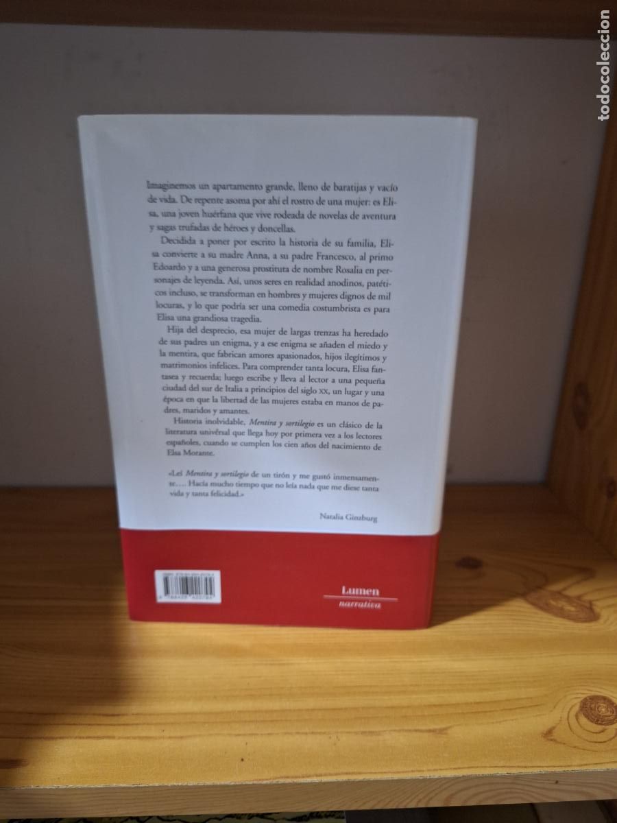 Libros de segunda mano: Elsa Morante - Mentira y sortilegio - Foto 2