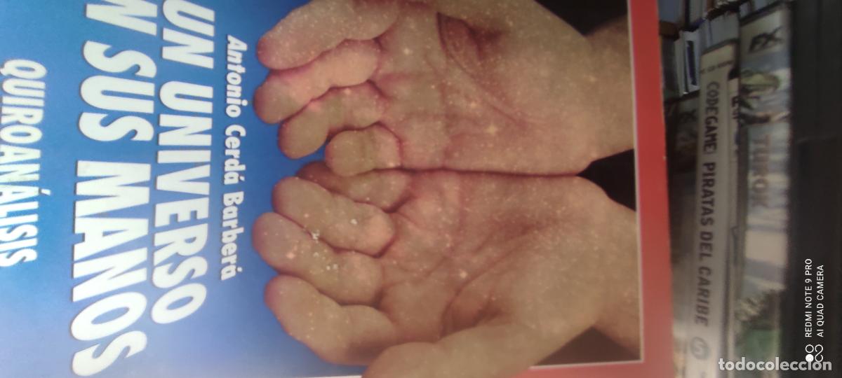 Libros de segunda mano: ANTONIO CERD&Aacute; BARBER&Aacute; - UN UNIVERSO EN SUS MANOS: QUIROANALISIS - 1991