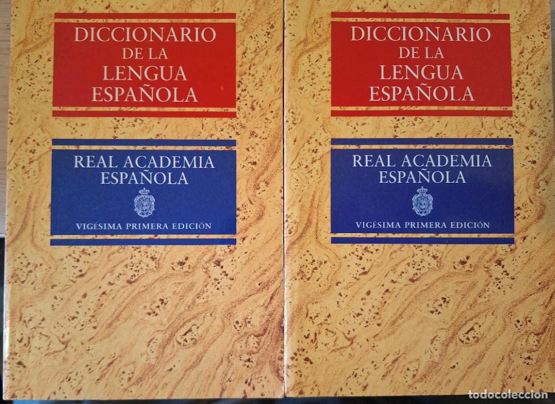 Libros de segunda mano: DICCIONARIO DE LA LENGUA ESPA&Ntilde;OLA. 2 TOMOS;OBRA COMPLETA. - Real Academia Espa&ntilde;ola.