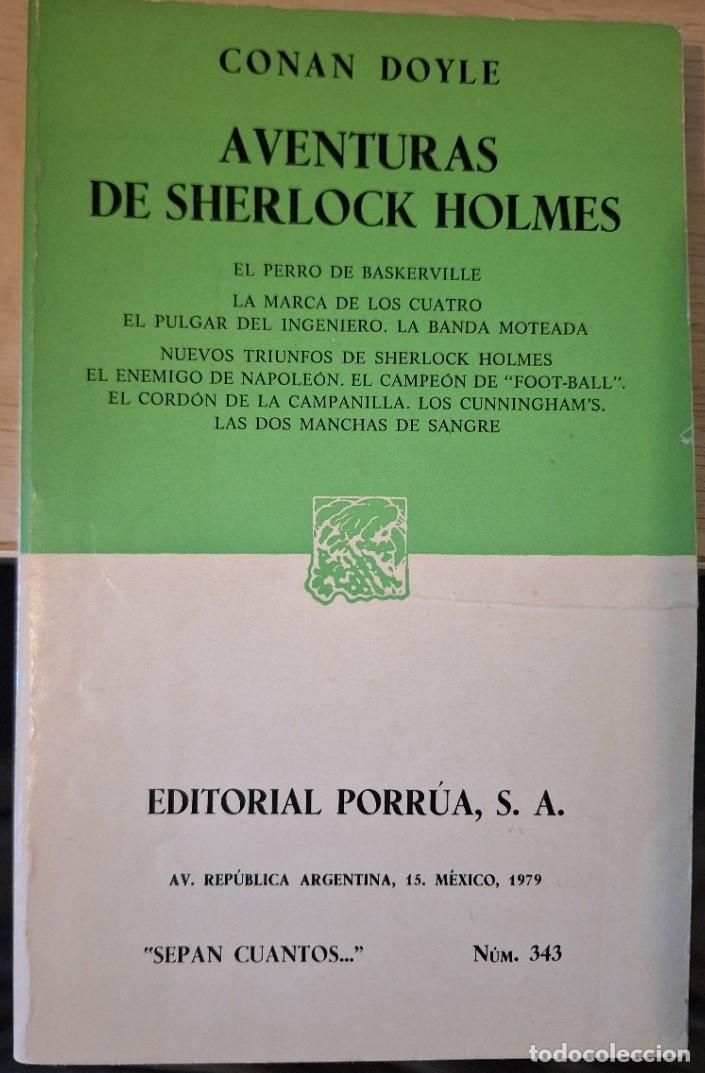 Libros de segunda mano: AVENTURAS DE SHERLOCK HOLMES. - DOYLE, Conan.