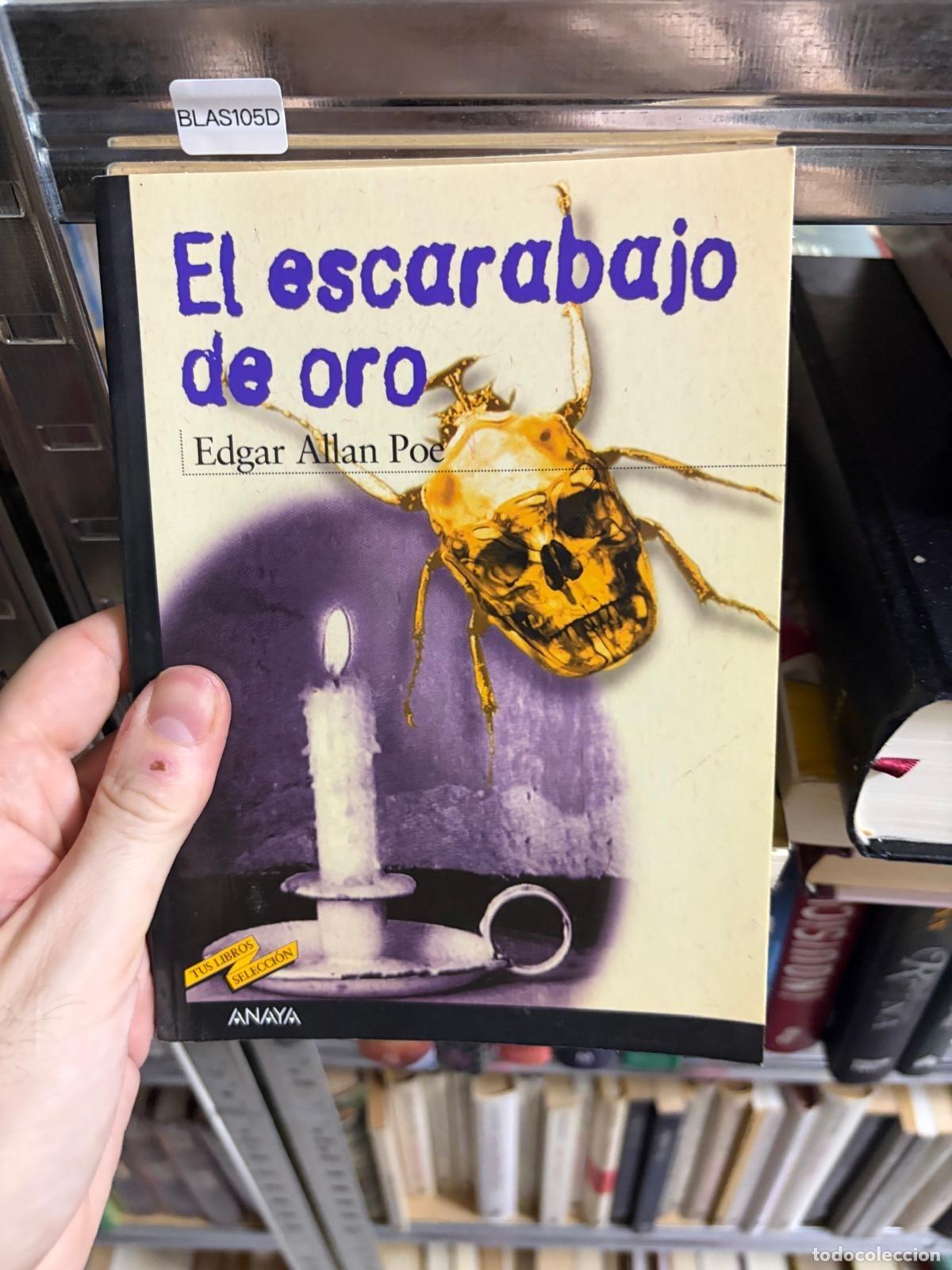 Libros de segunda mano: BLAS105D - Edgar Allan Poe - El escarabajo de oro - Anaya