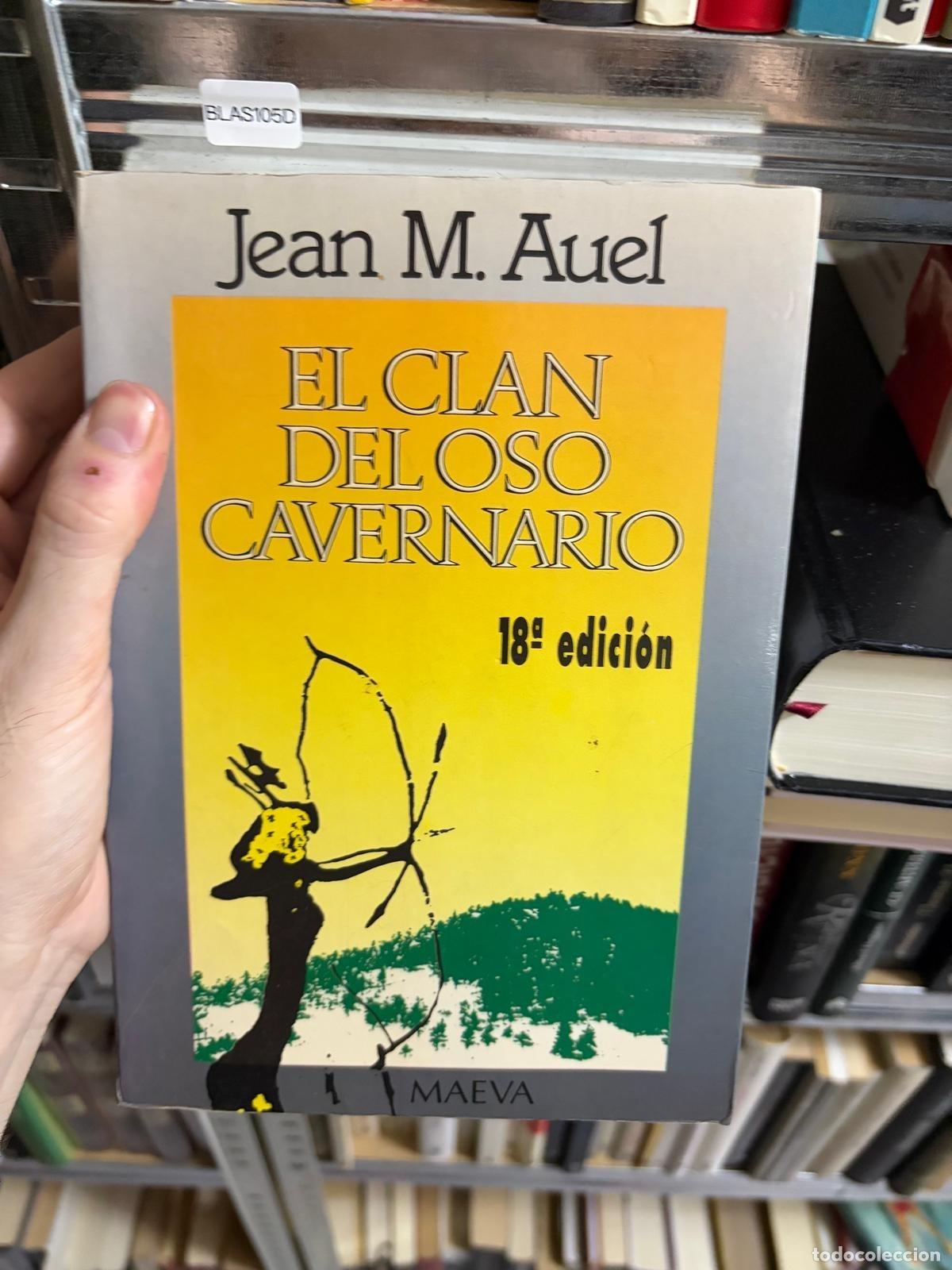 Libros de segunda mano: BLAS105D - Jean M. Auel - El clan del oso cavernario - Maeva