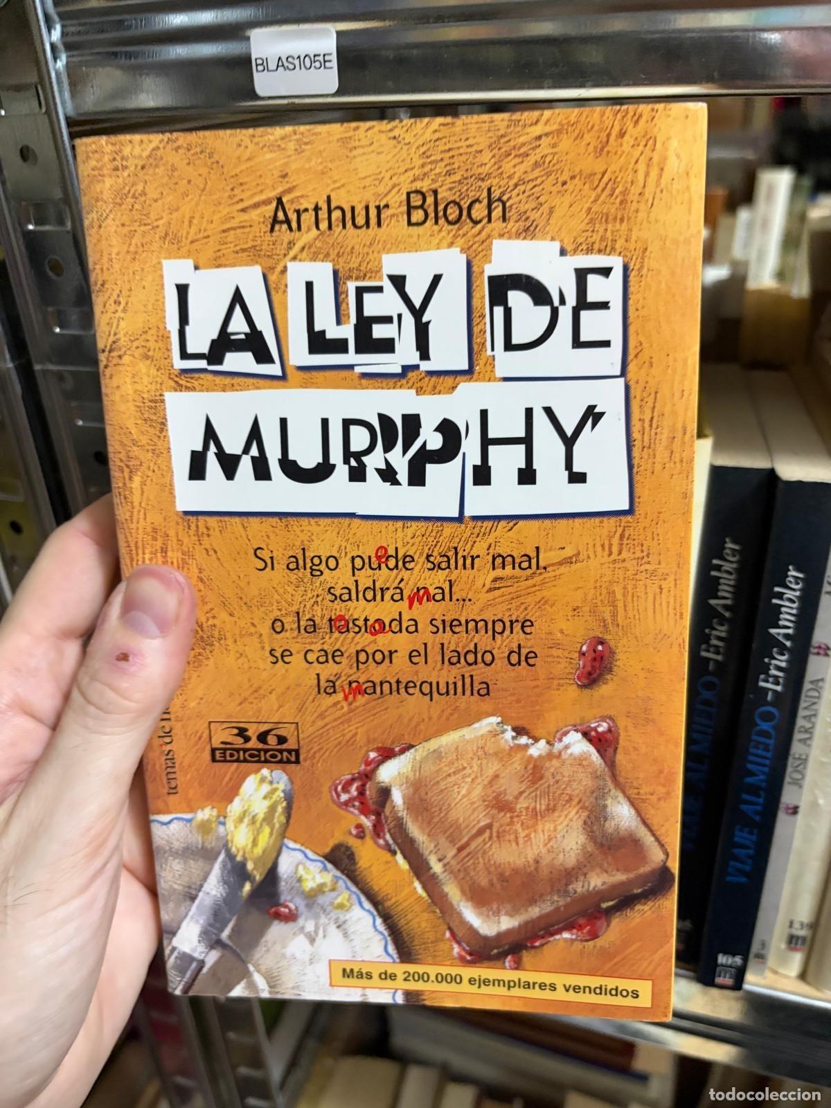 Libros de segunda mano: BLAS105E - Arthur Bloch - La ley de Murphy - Temas de Hoy