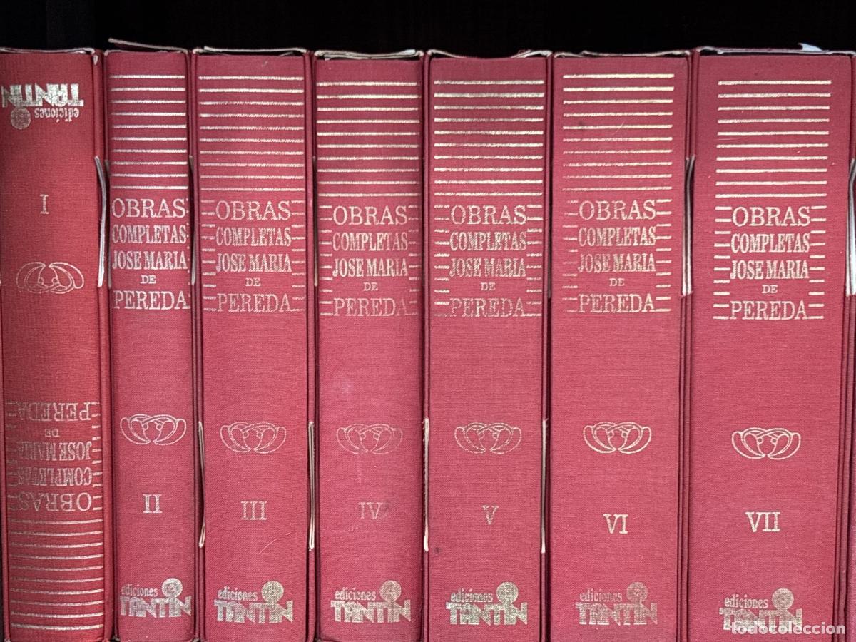 Gebrauchte B&uuml;cher: Jos&eacute; Mar&iacute;a Pereda. Obras completas de Jos&eacute; Mar&iacute;a de Pereda - Pereda S&aacute;nchez de Porr&uacute;a, Jos&eacute; Mar&iacute;a de