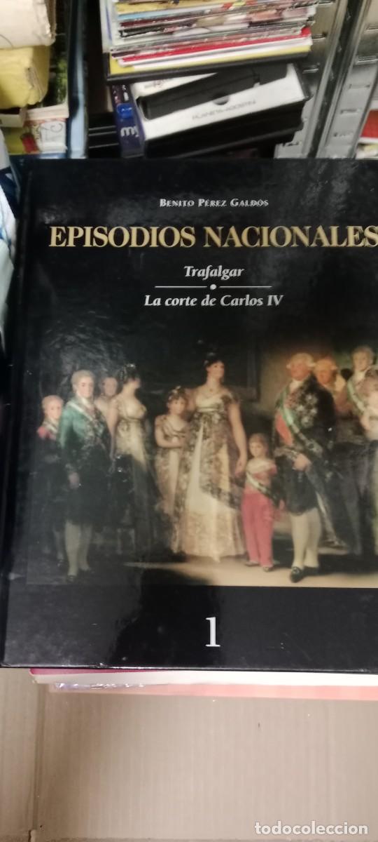 Libros de segunda mano: EPISODIOS NACIONALES TRAFALGAR LIBRO CU-1A
