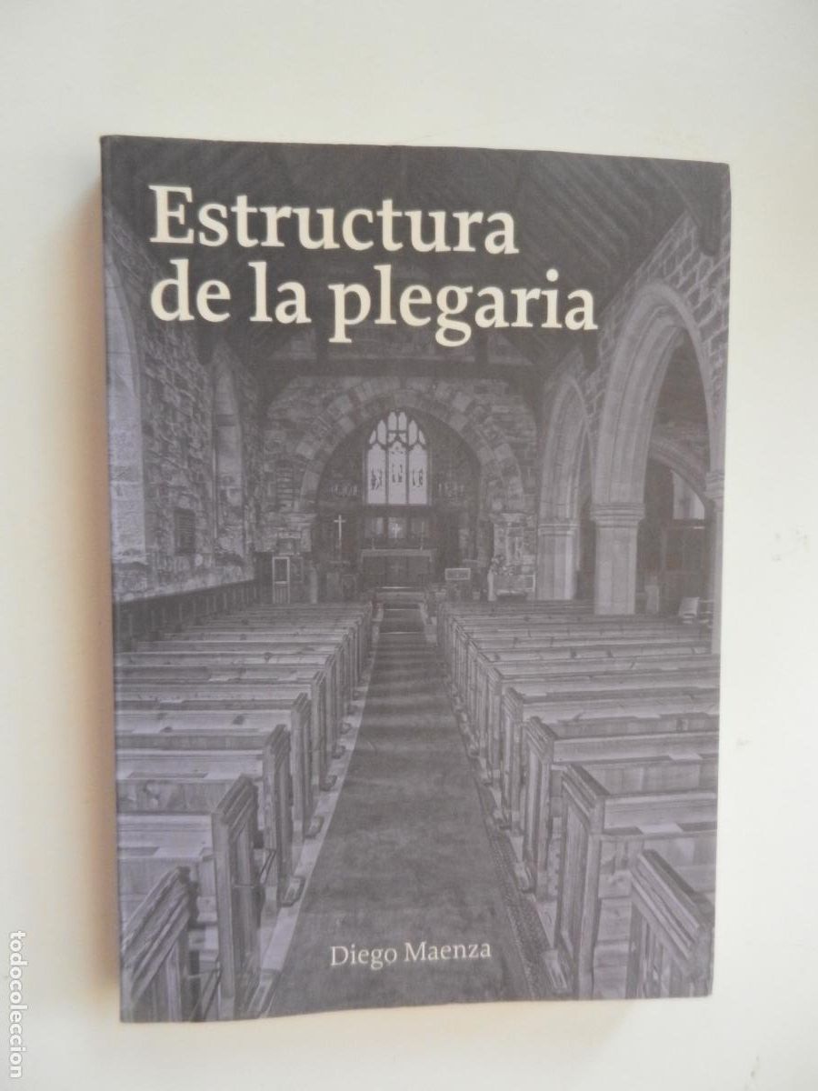 Livros em segunda m&atilde;o: ESTRUCTURA DE LA PLEGARIA - DIEGO MAENZA - 2018 CASA DE LA CULTURA ECUATORIANA