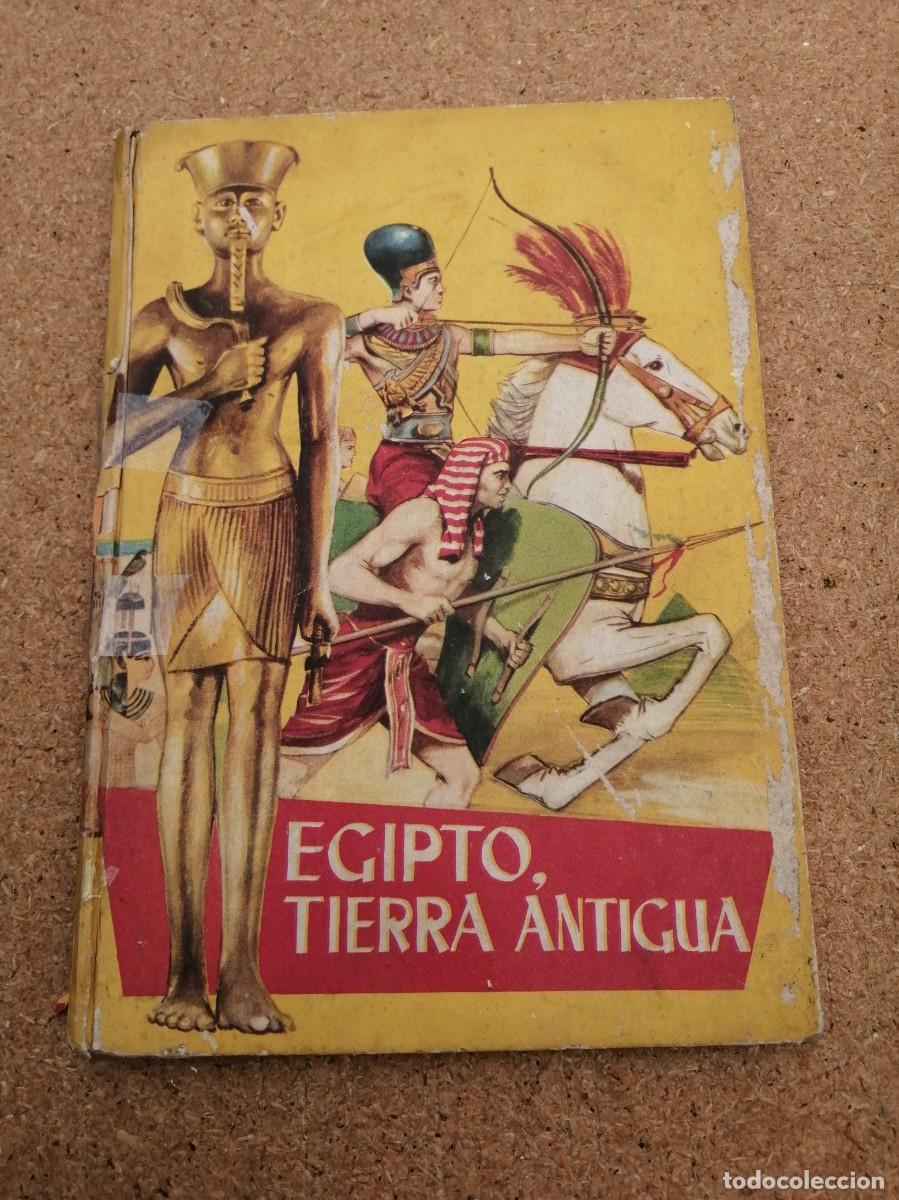 Libros de segunda mano: EGIPTO TIERRA ANTIGUA (COLECCION JUVENIL)