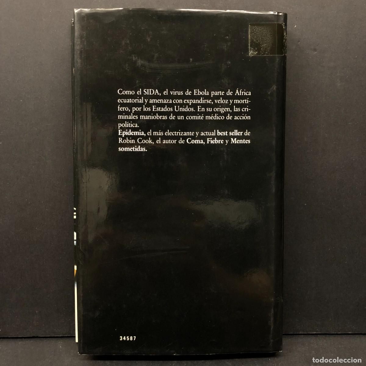 Libros de segunda mano: EPIDEMIA - ROBIN COOK - C&Iacute;RCULO DE LECTORES / 441 - Foto 2