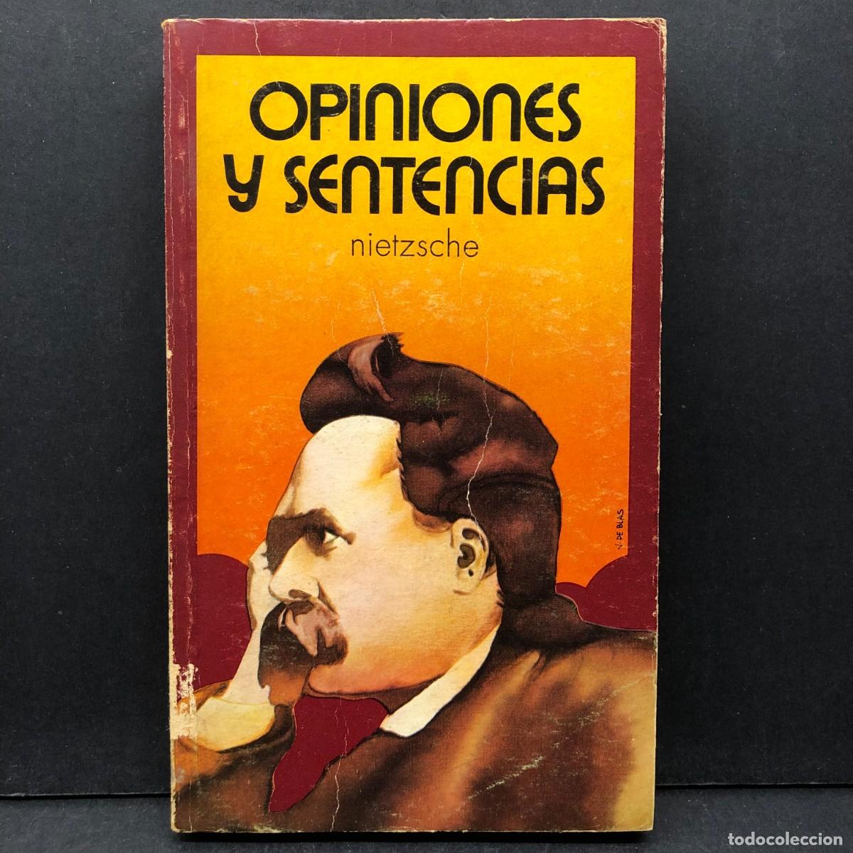 Libros de segunda mano: OPINIONES Y SENTENCIAS - NIETZSCHE - MATEU / 456