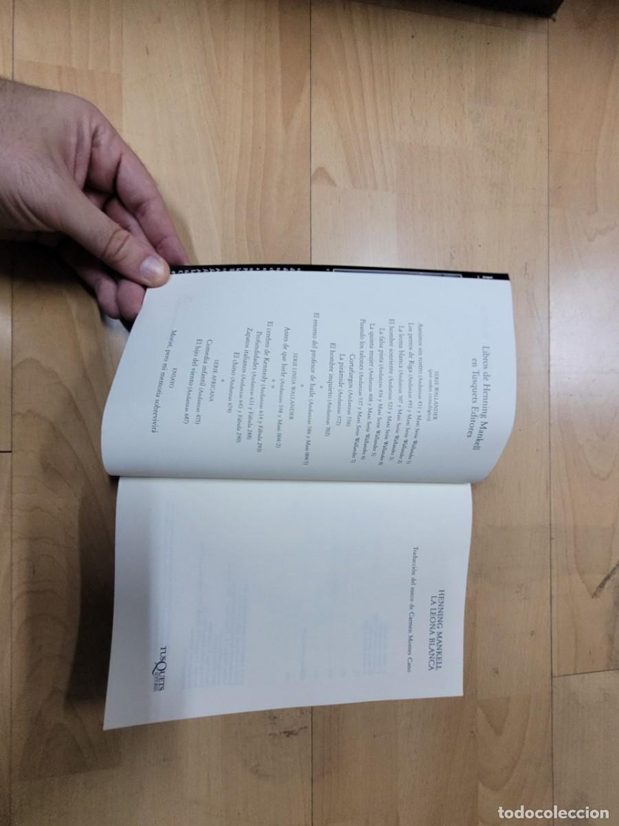 Libros de segunda mano: 2009.- LA LEONA BLANCA. MANKELL - Foto 5