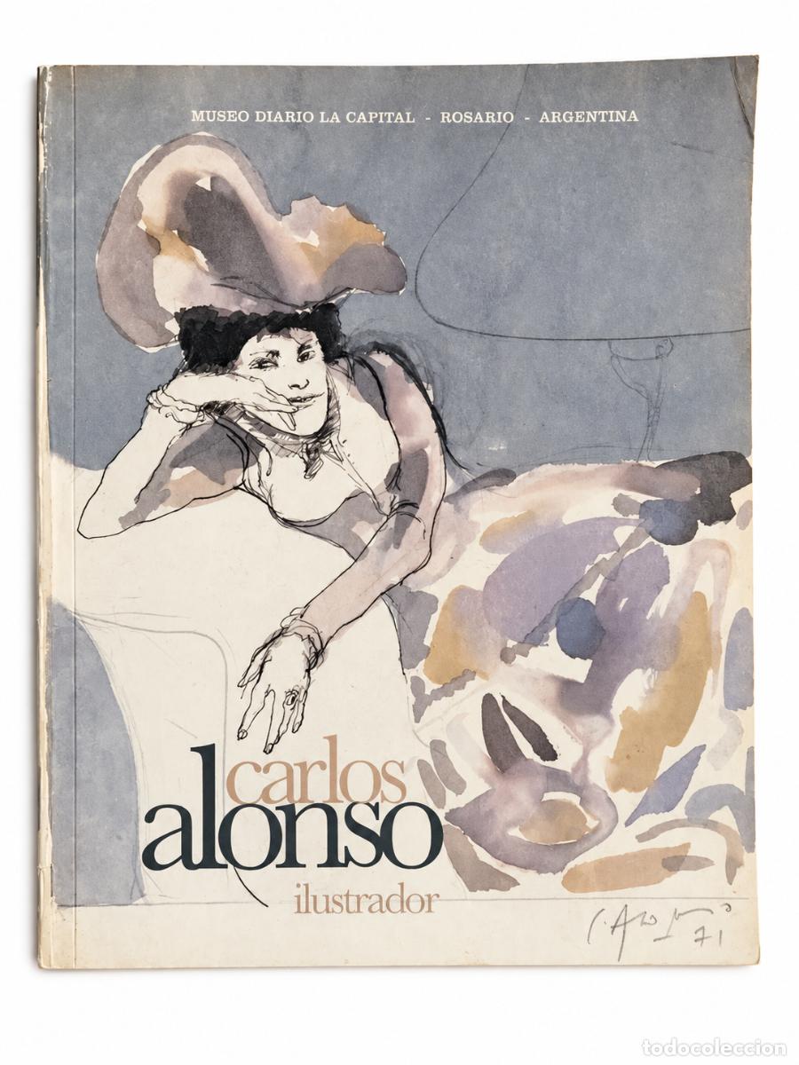 Libros de segunda mano: Carlos Alonso ilustrador LM - Foto 1
