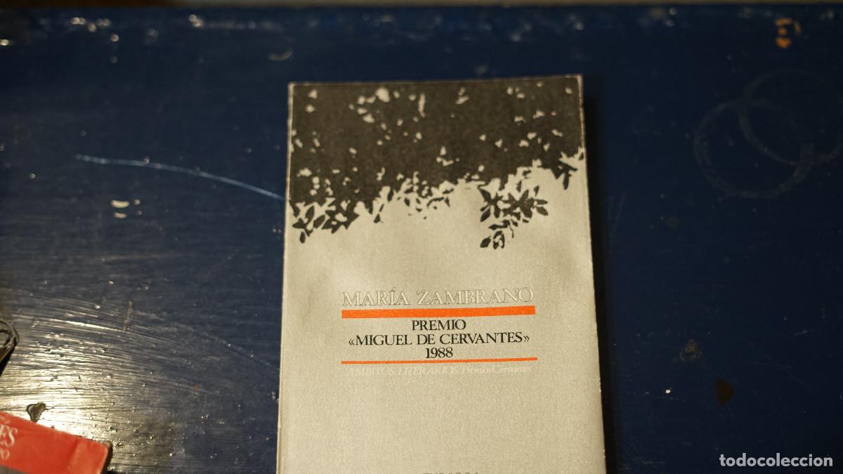 Libros de segunda mano: Mar&iacute;a Zambrano - Premio Miguel de Cervantes 1988