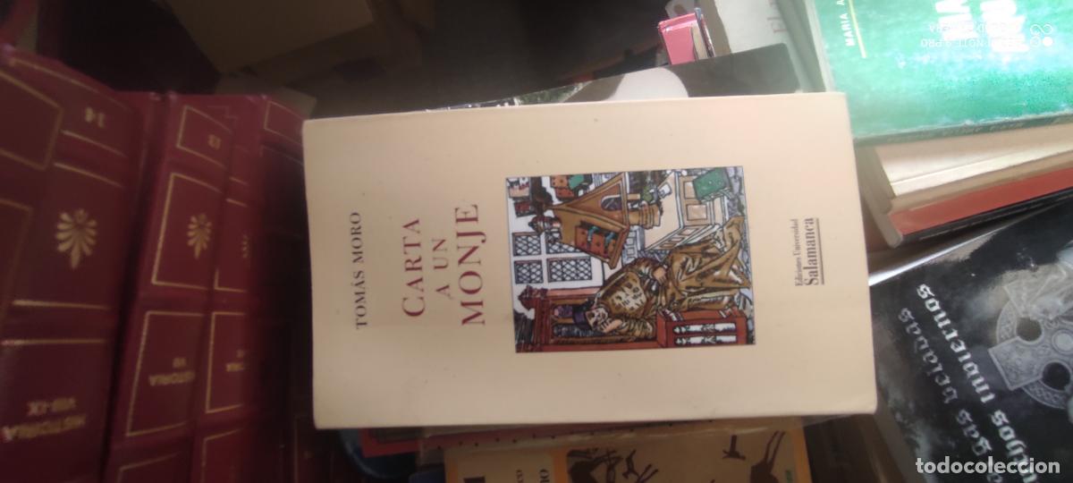 Libros de segunda mano: Tom&aacute;s Moro.- Carta a un monje l