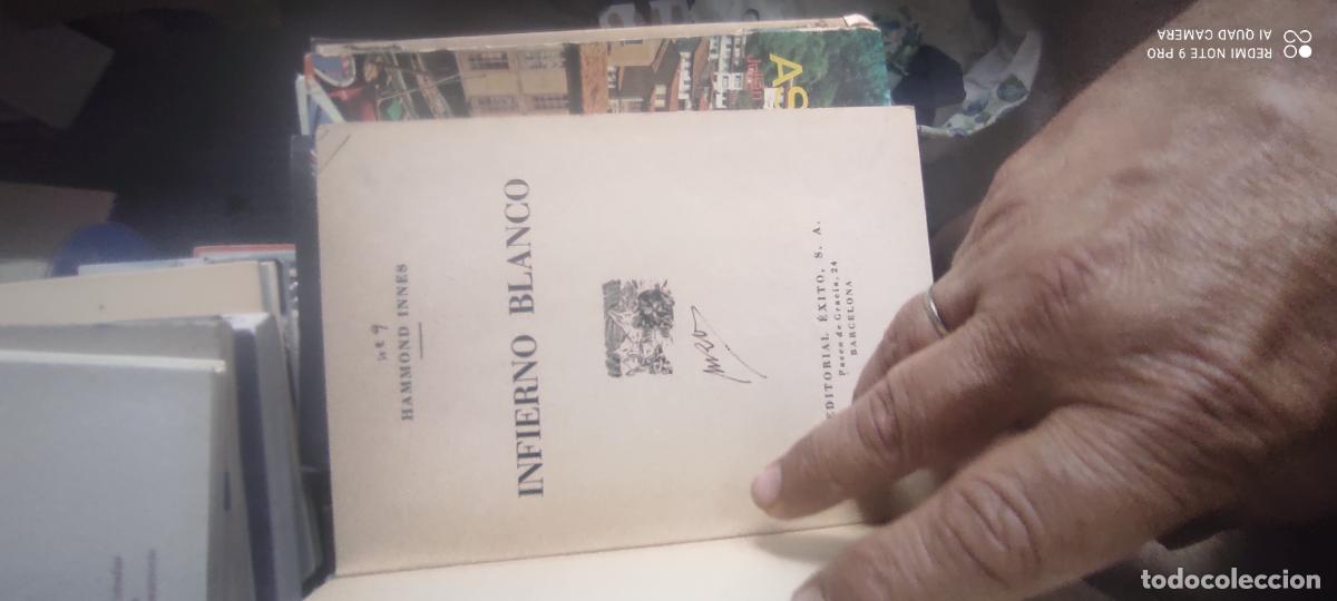 Gebrauchte B&uuml;cher: INFIERNO BLANCO - HAMMOND INNES - ED. &Eacute;XITO - 1951