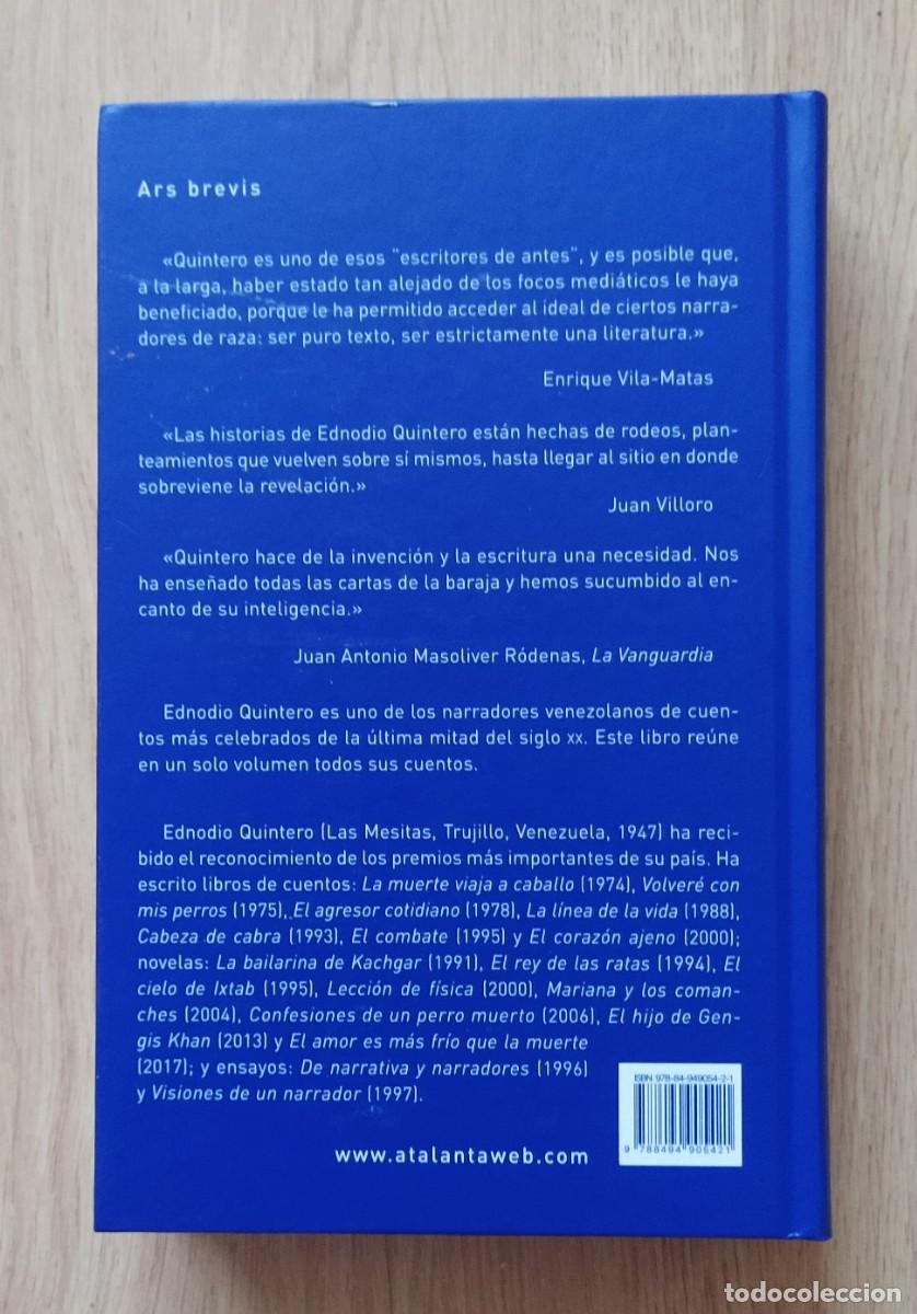 Libros de segunda mano: Cuentos salvajes, de Ednodio Quintero - Foto 2