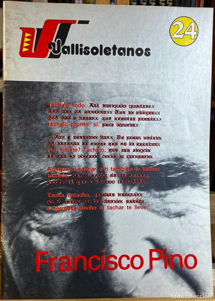 Libros de segunda mano: Francisco Pino. Vallisoletanos. Caja Ahorros Valladolid. 1983