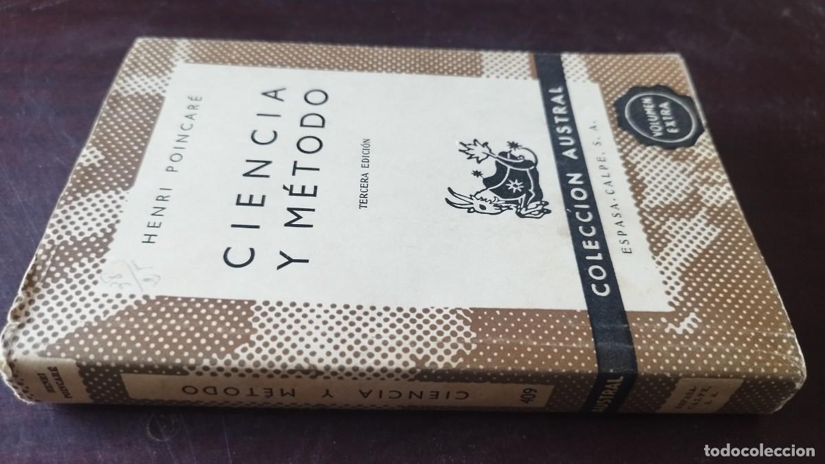 Libros de segunda mano: CIENCIA Y METODO / HENRI POINCARE / CJA 605 / ESPASA CALPE