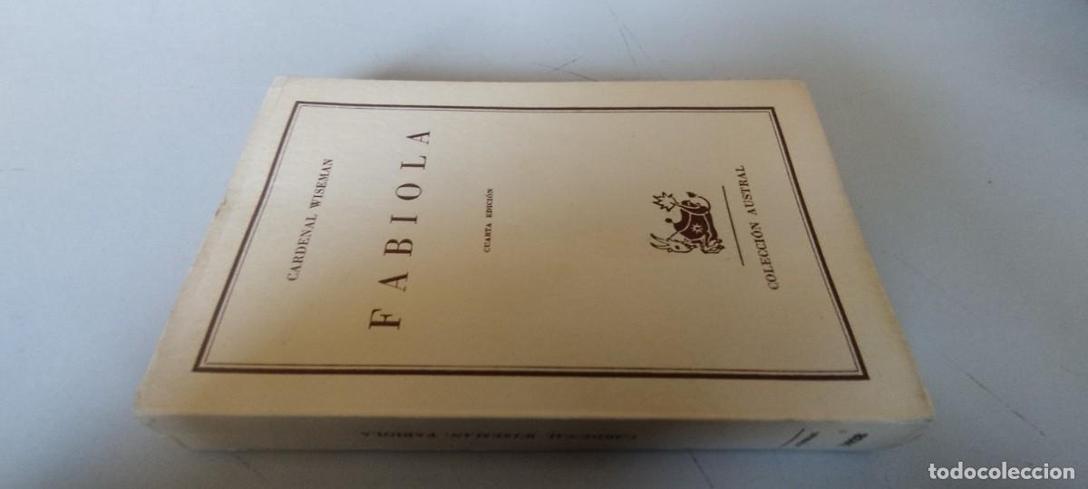 Libros de segunda mano: FABIOLA / CARDENAL WISEMAN / EVA 214 / ESPASA CALPE