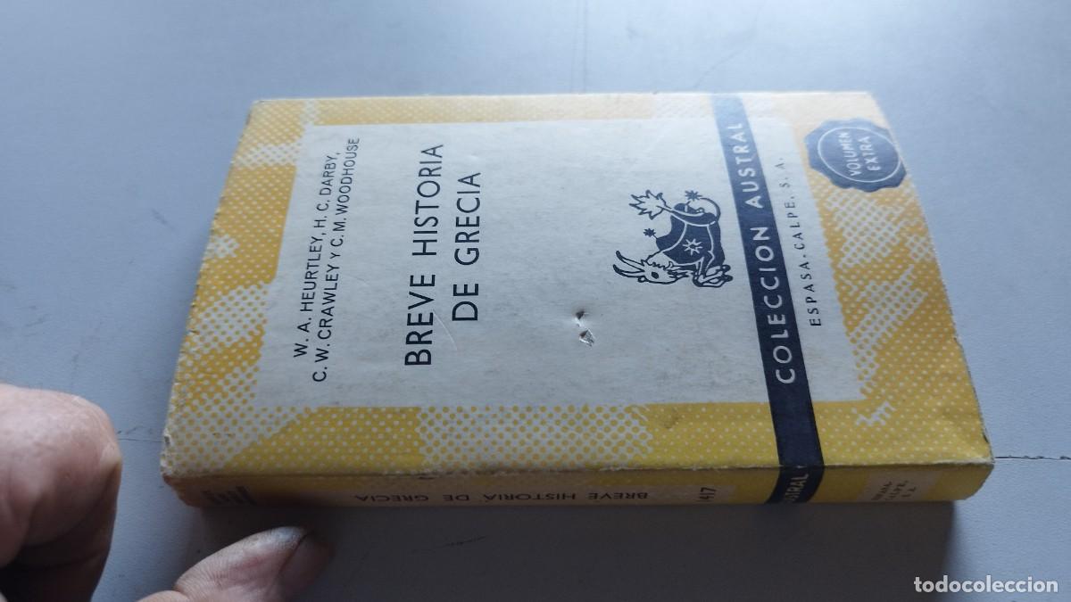 Libros de segunda mano: BREVE HISTORIA DE GRECIA / VVAA / GRAV 37 / ESPASA CALPE
