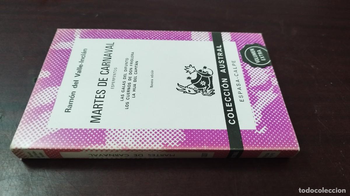 Libros de segunda mano: MARTES DE CARNAVAL / RAMON DEL VALLE INCLAN / ZUX 07 / ESPASA CALPE