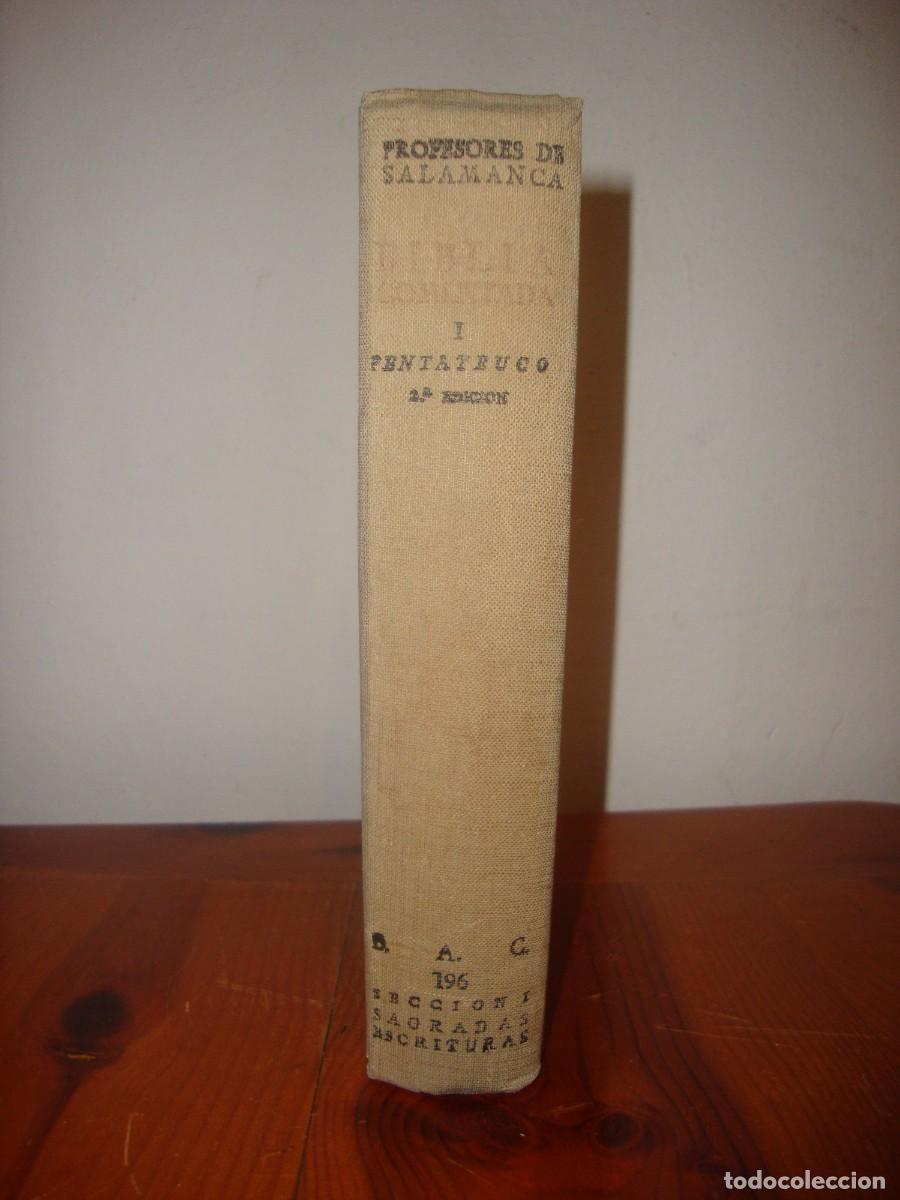 Gebrauchte B&uuml;cher: BIBLIA COMENTADA. TEXTO DE LA NACAR COLUNGA. I. PENTATEUCO (BIBLIOTECA DE AUTORES CRISTIANOS, BAC) -