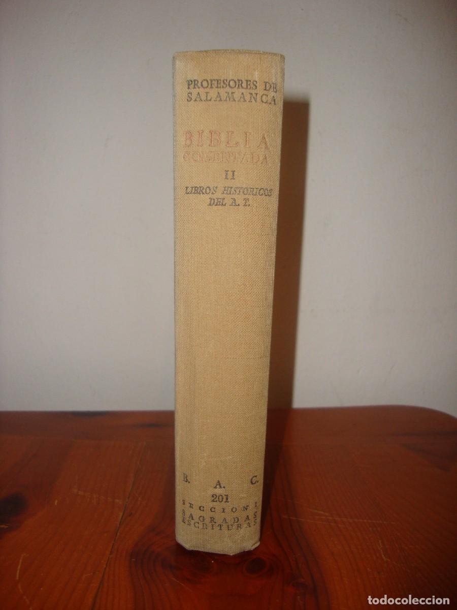 Gebrauchte B&uuml;cher: BIBLIA COMENTADA. TEXTO DE LA NACAR COLUNGA. II. LIBROS HISTORICOS DEL ANTIGUO TESTAMENTO (BIBLIOTEC