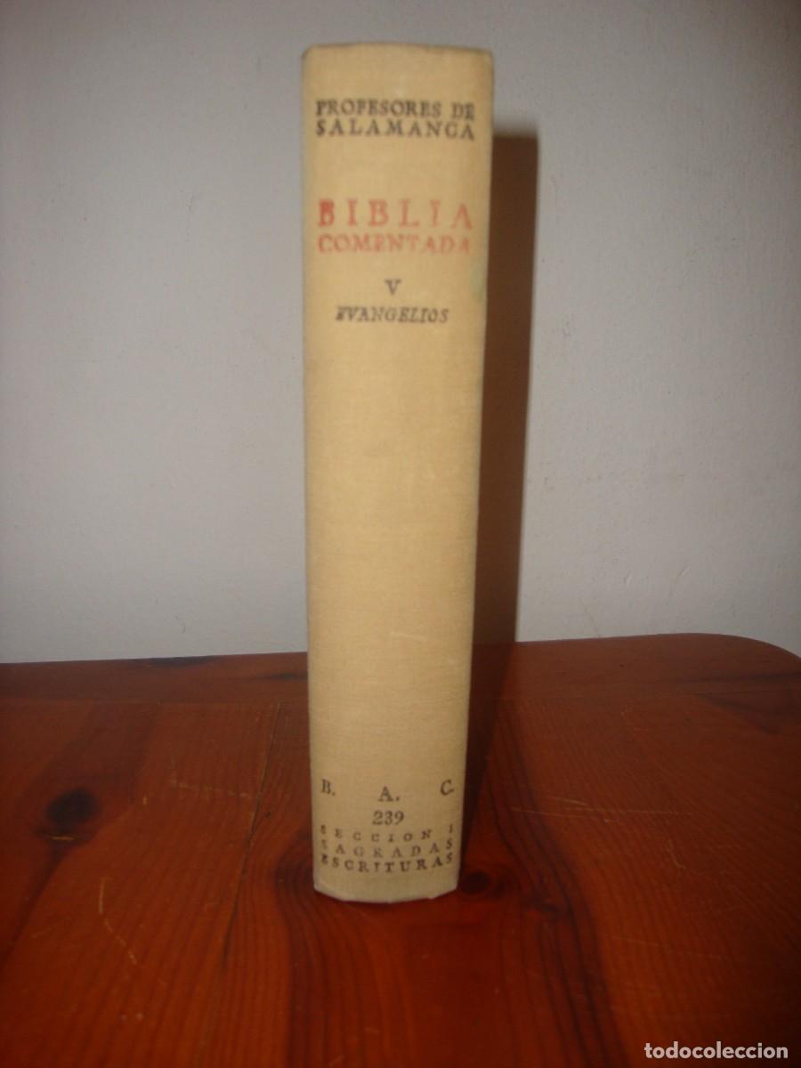 Gebrauchte B&uuml;cher: BIBLIA COMENTADA. TEXTO DE LA NACAR COLUNGA. V. EVANGELIOS (BIBLIOTECA DE AUTORES CRISTIANOS, BAC) -