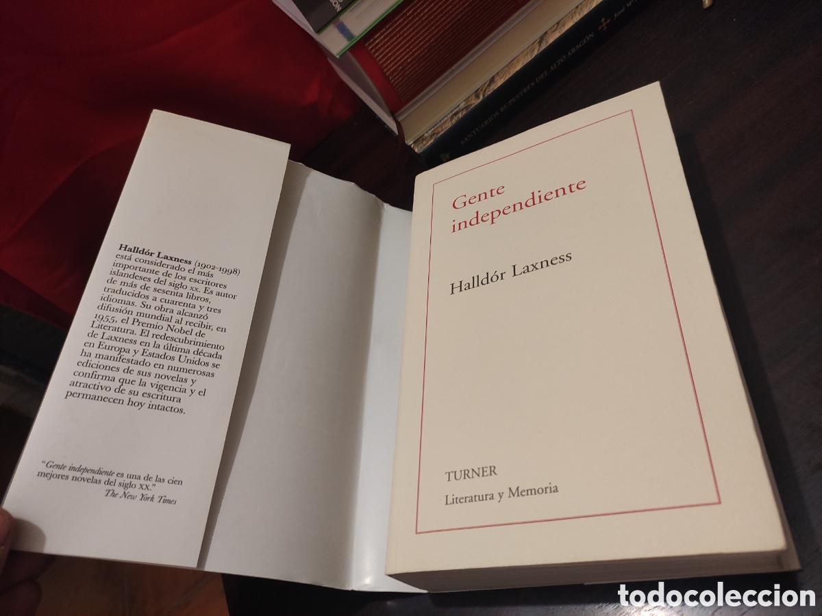 Libros de segunda mano: Halld&oacute;r Laxness - Gente independiente - Turner 2004 - Foto 6