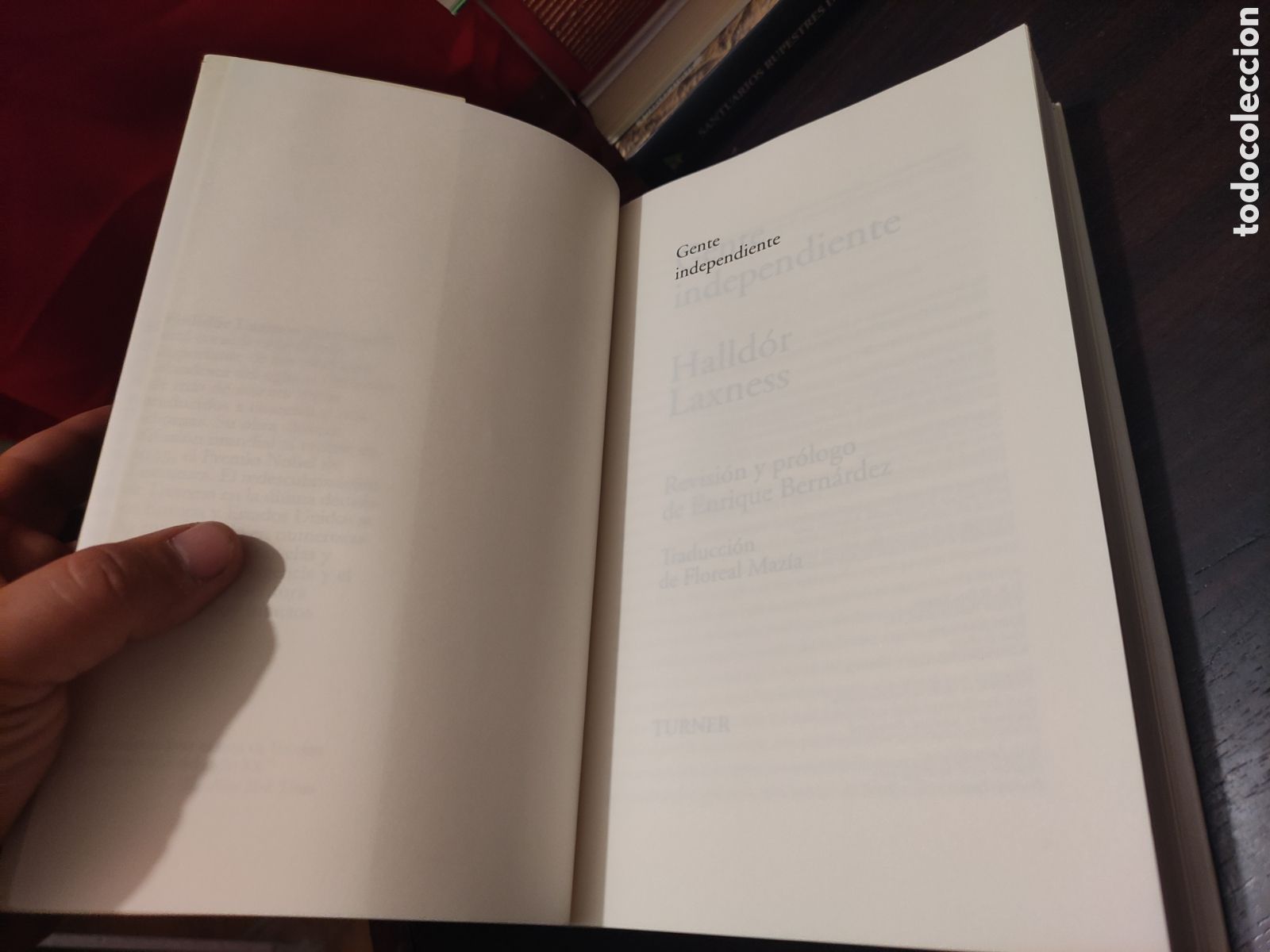 Libros de segunda mano: Halld&oacute;r Laxness - Gente independiente - Turner 2004 - Foto 8