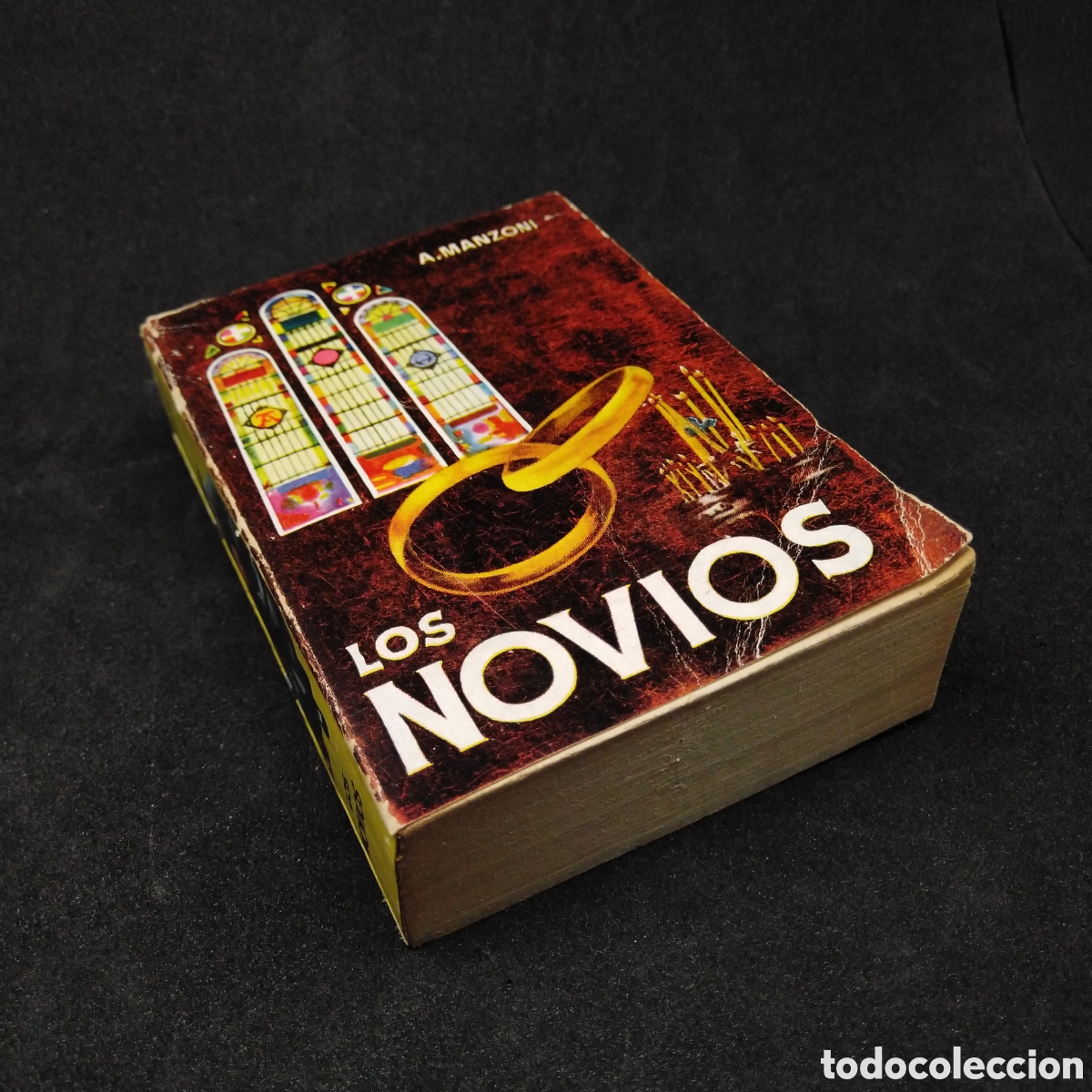 Libros de segunda mano: ENCICLOPEDIA PULGA N&ordm; 004 - A. MANZONI - LOS NOVIOS - JAVIER OLONDRIZ - RAVENTOS - COLL 4