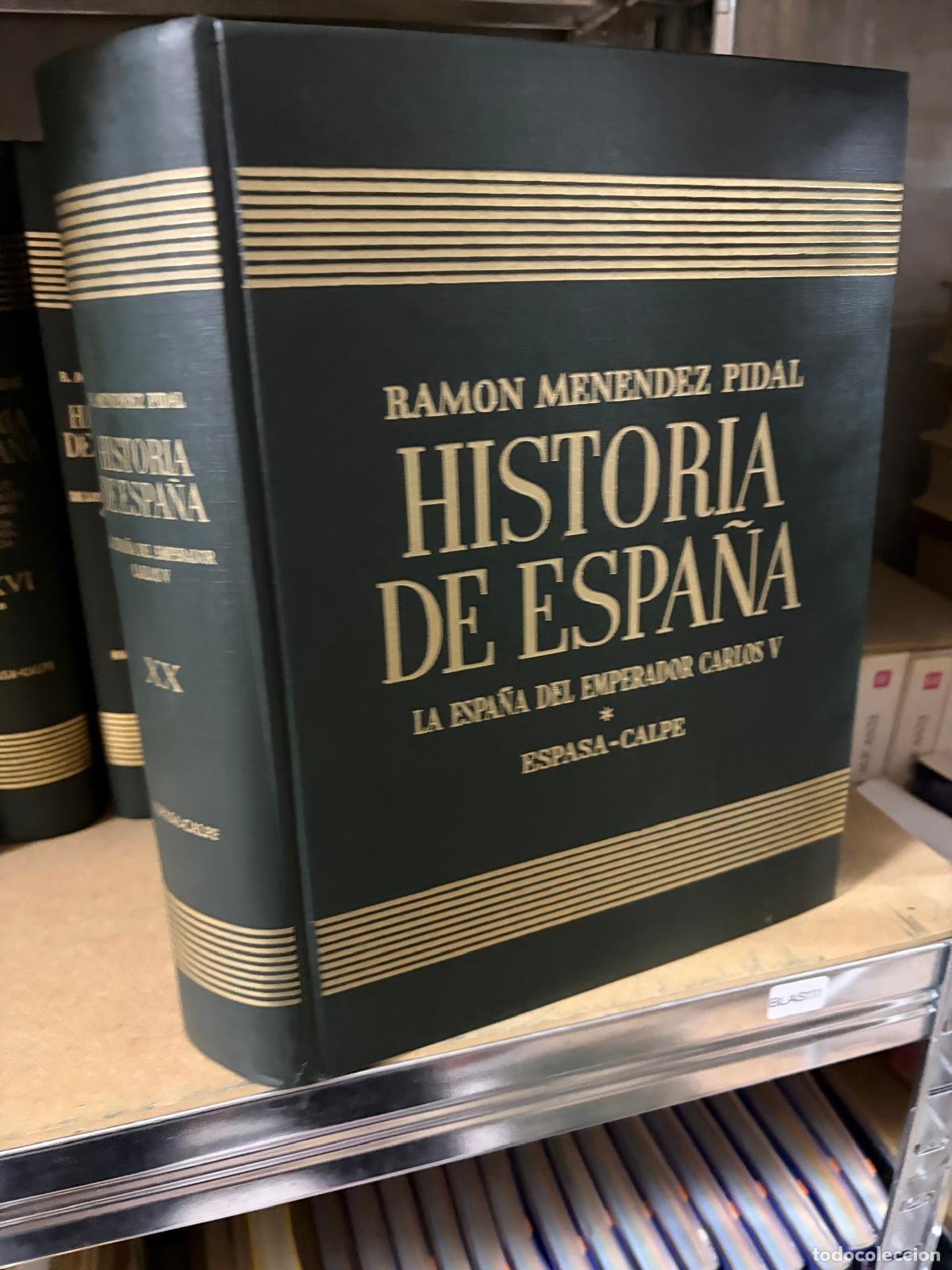 Libri di seconda mano: BLAS111 - Ram&oacute;n Men&eacute;ndez Pidal - Tomo XX. La Espa&ntilde;a del Emperador Carlos V - Espasa-Calpe