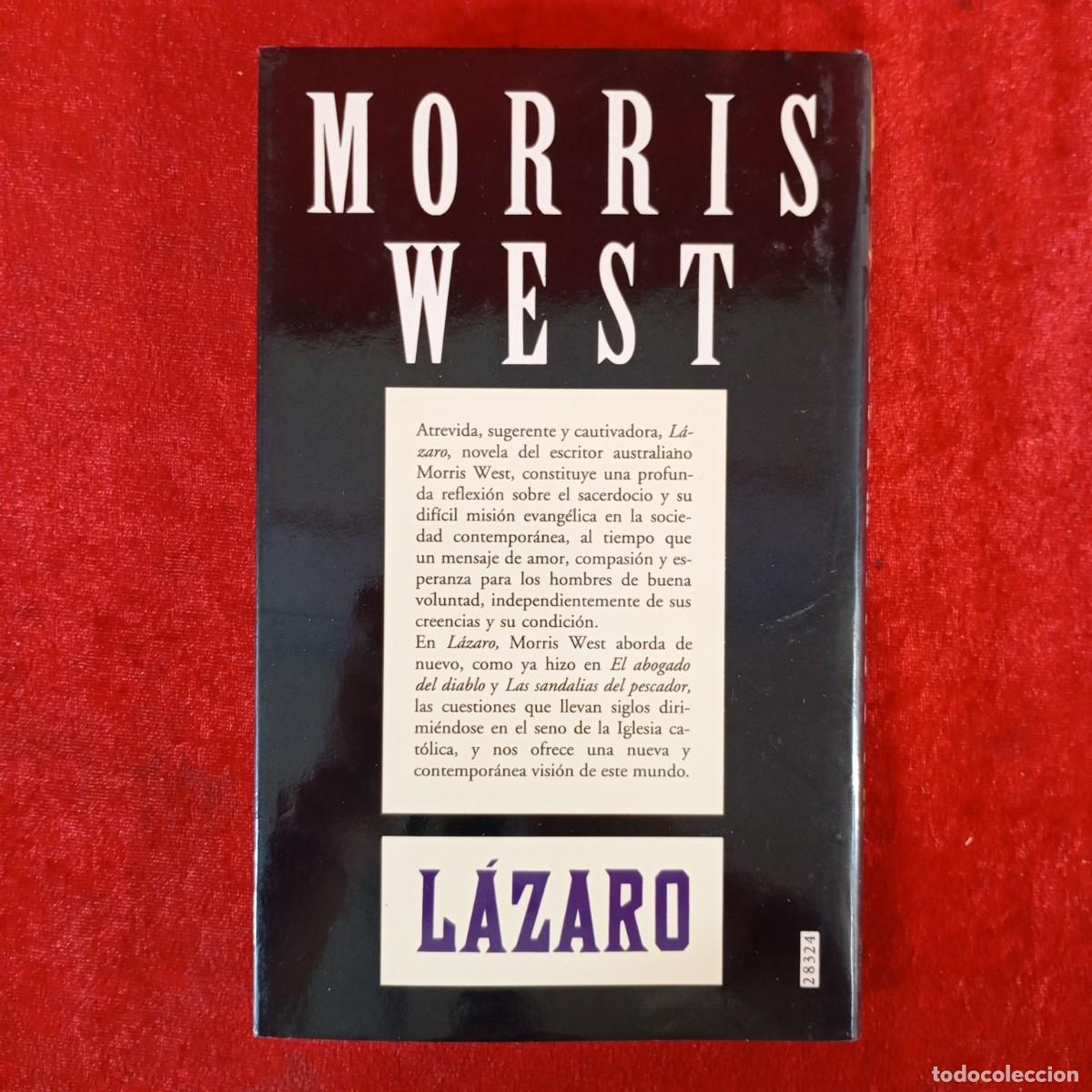 Libros de segunda mano: MORRIS WEST - L&Aacute;ZARO - C&Iacute;RCULO DE LECTORES / 767 - Foto 2